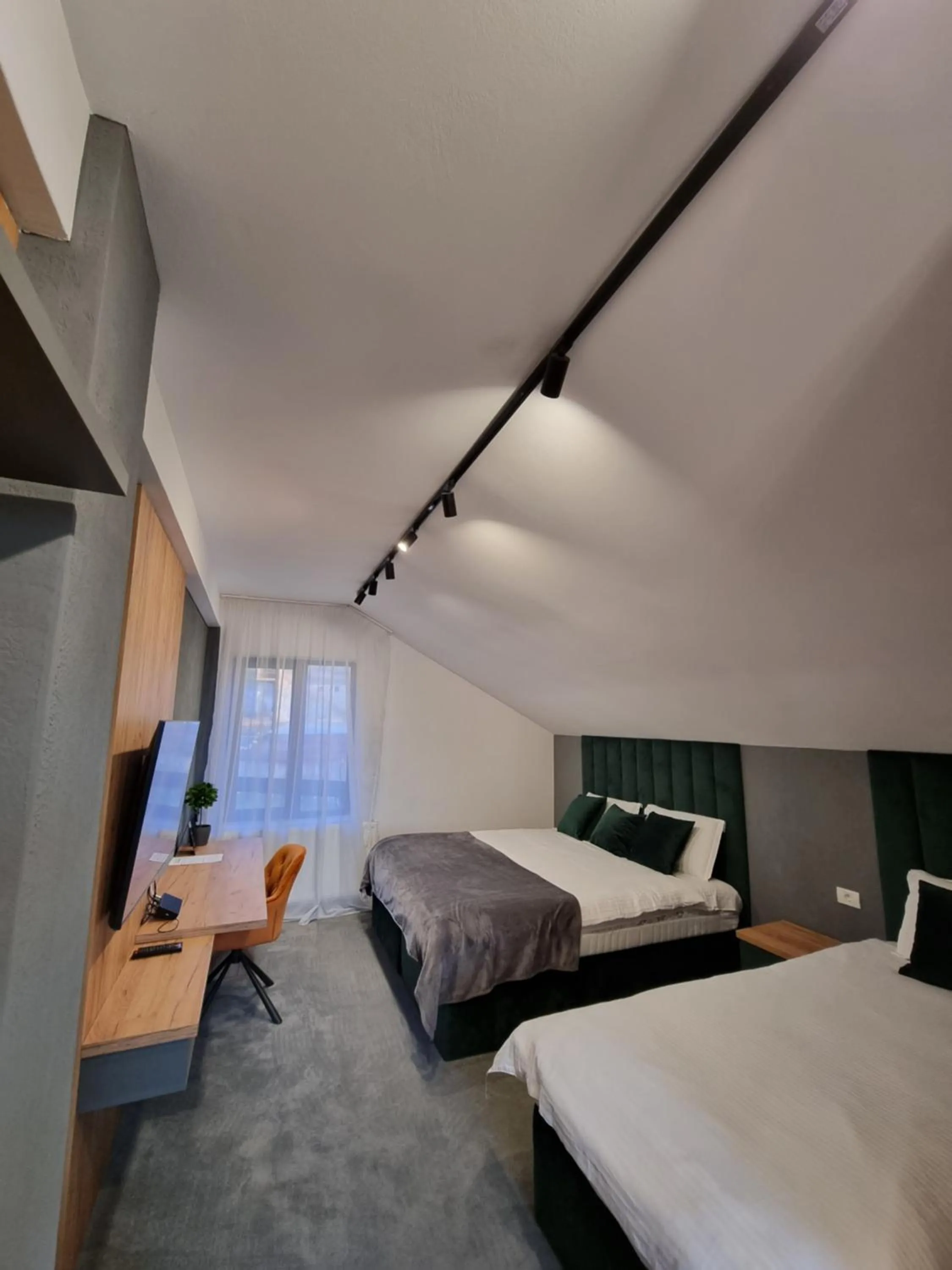 Bed in Hotel Muntele Mic