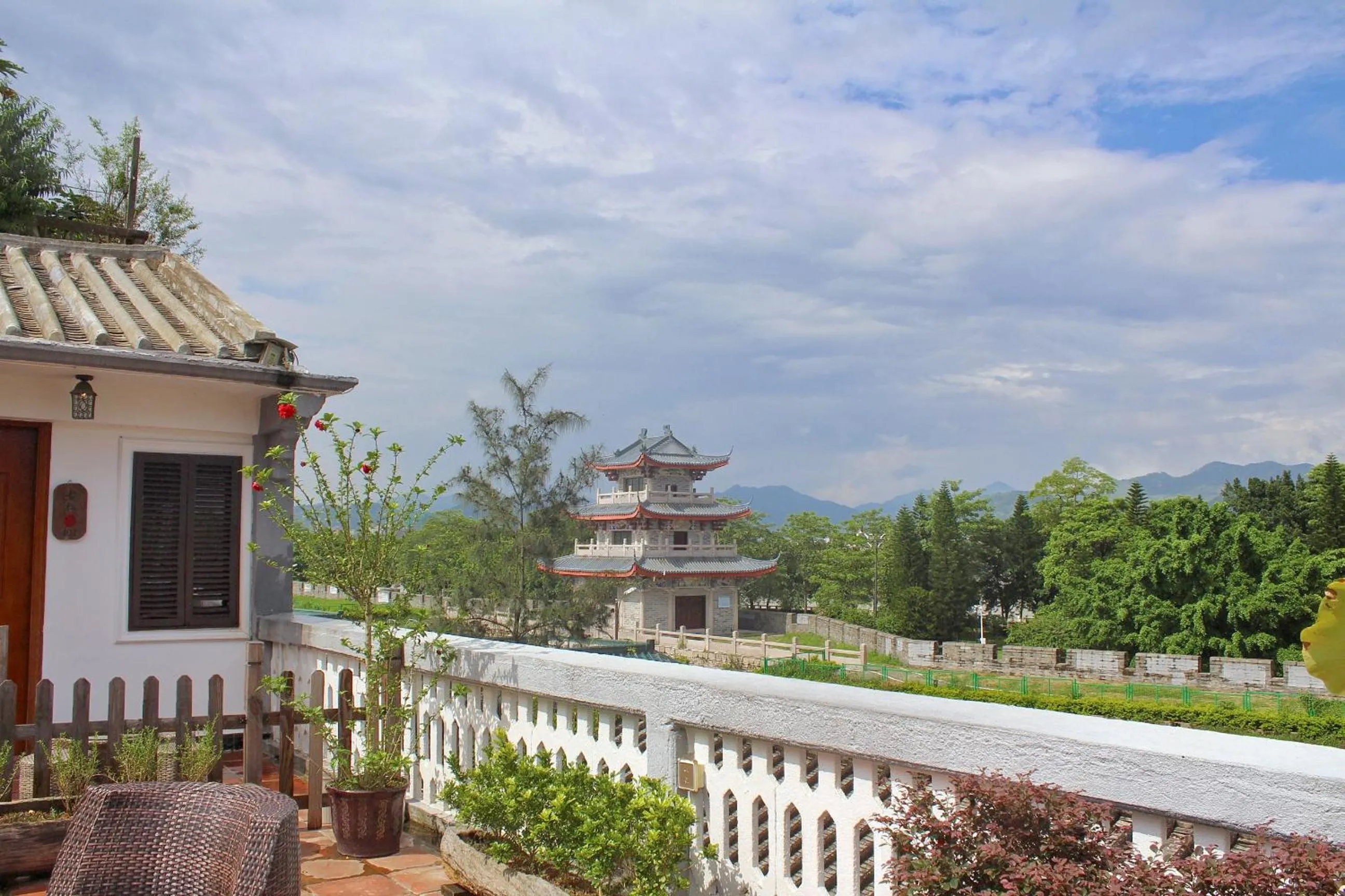 Balcony/Terrace in Mumian inn