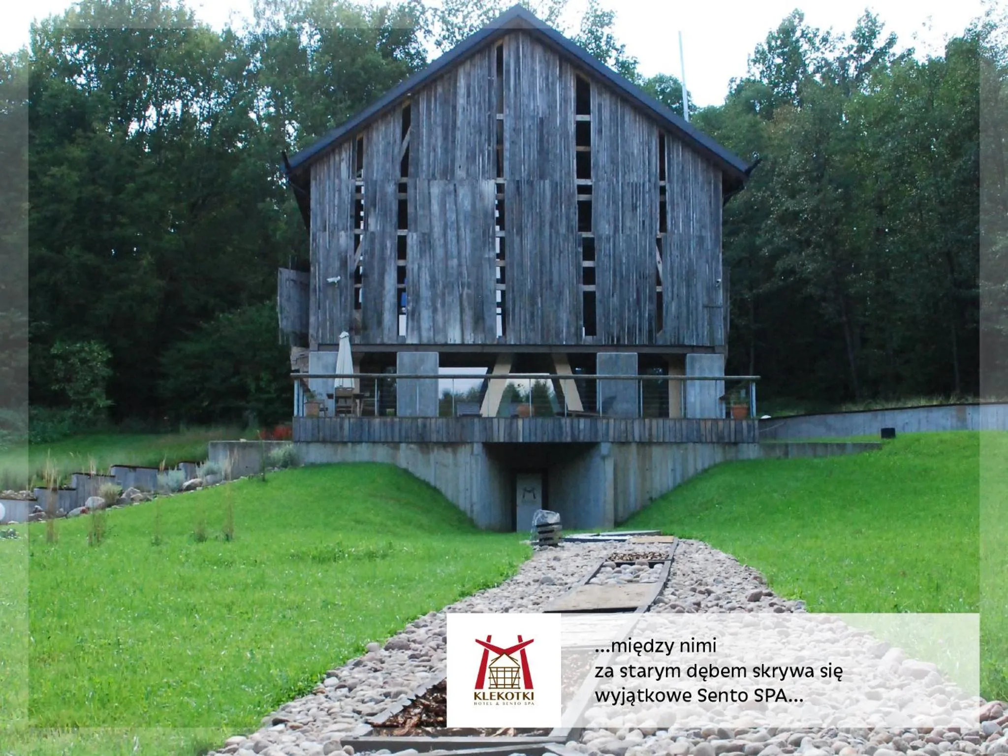 Property building in Młyn Klekotki Spa Resort