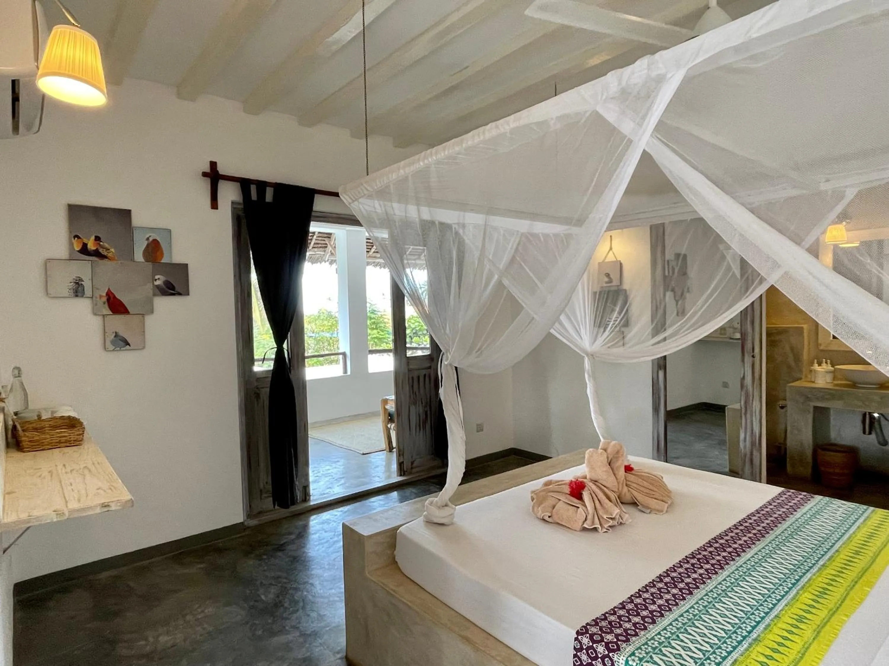 Bedroom, Bed in Villa Huruma