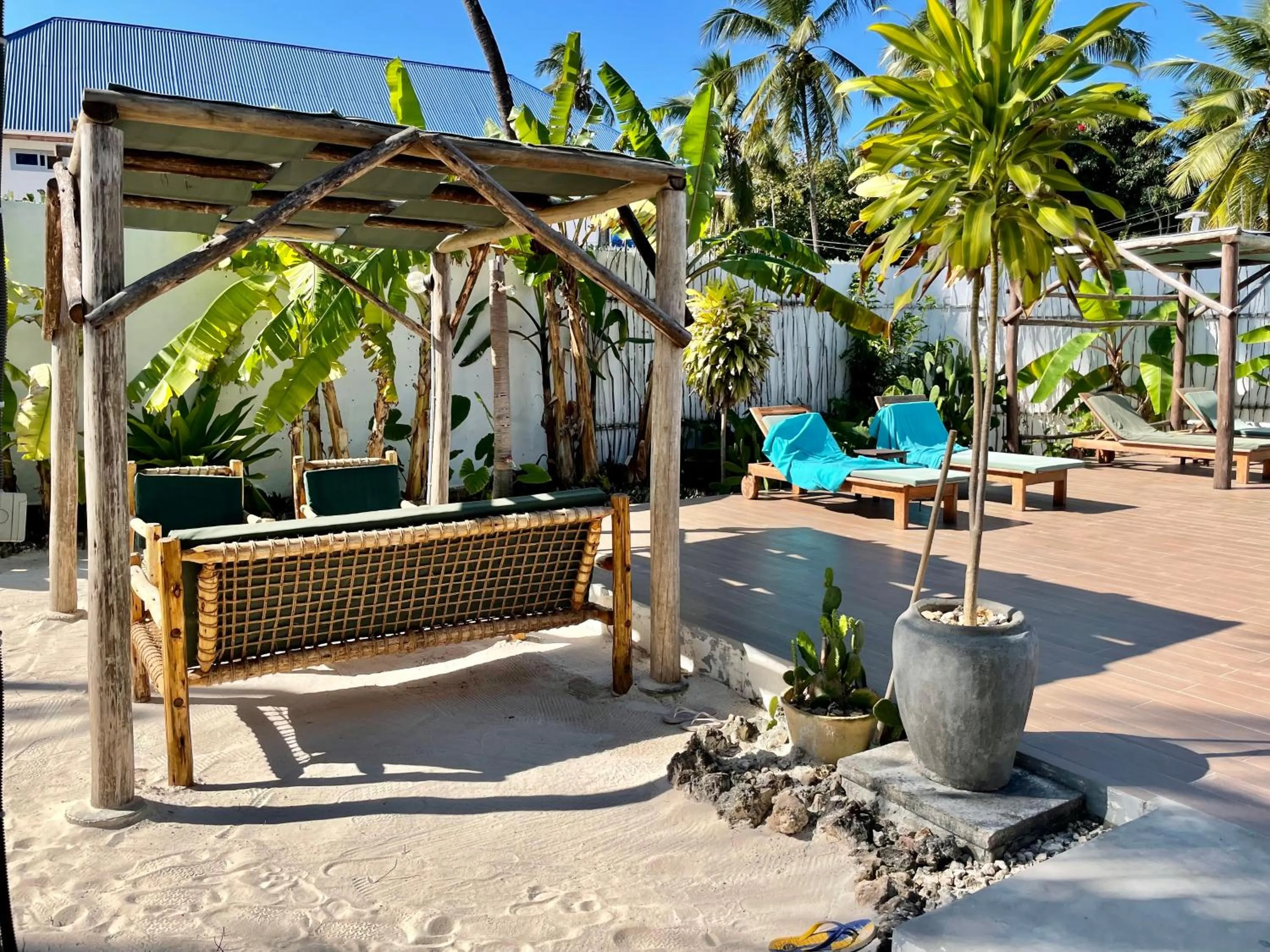 Swimming pool in Villa Huruma