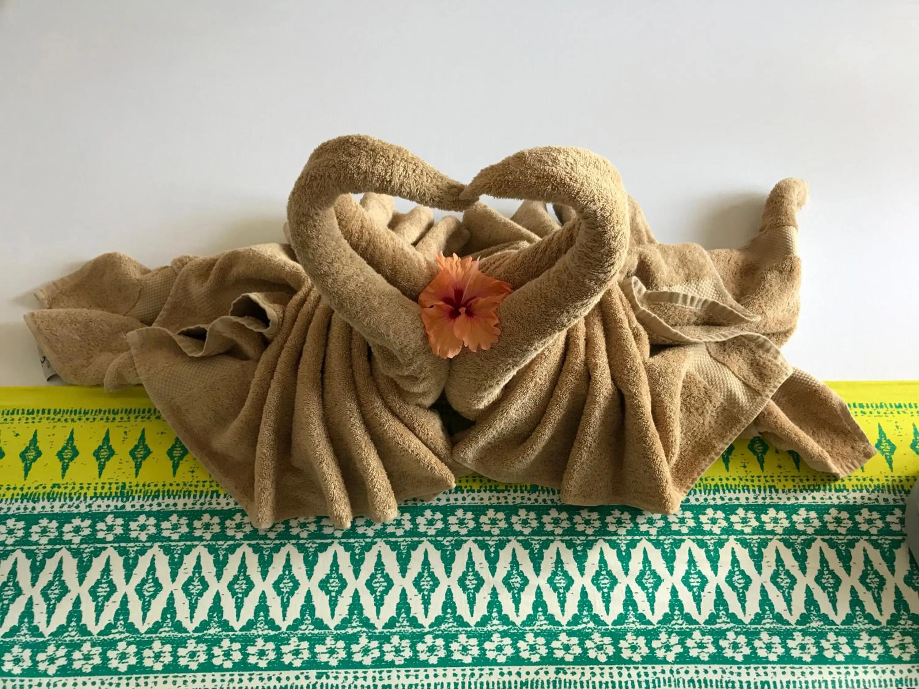 Decorative detail, Bed in Villa Huruma