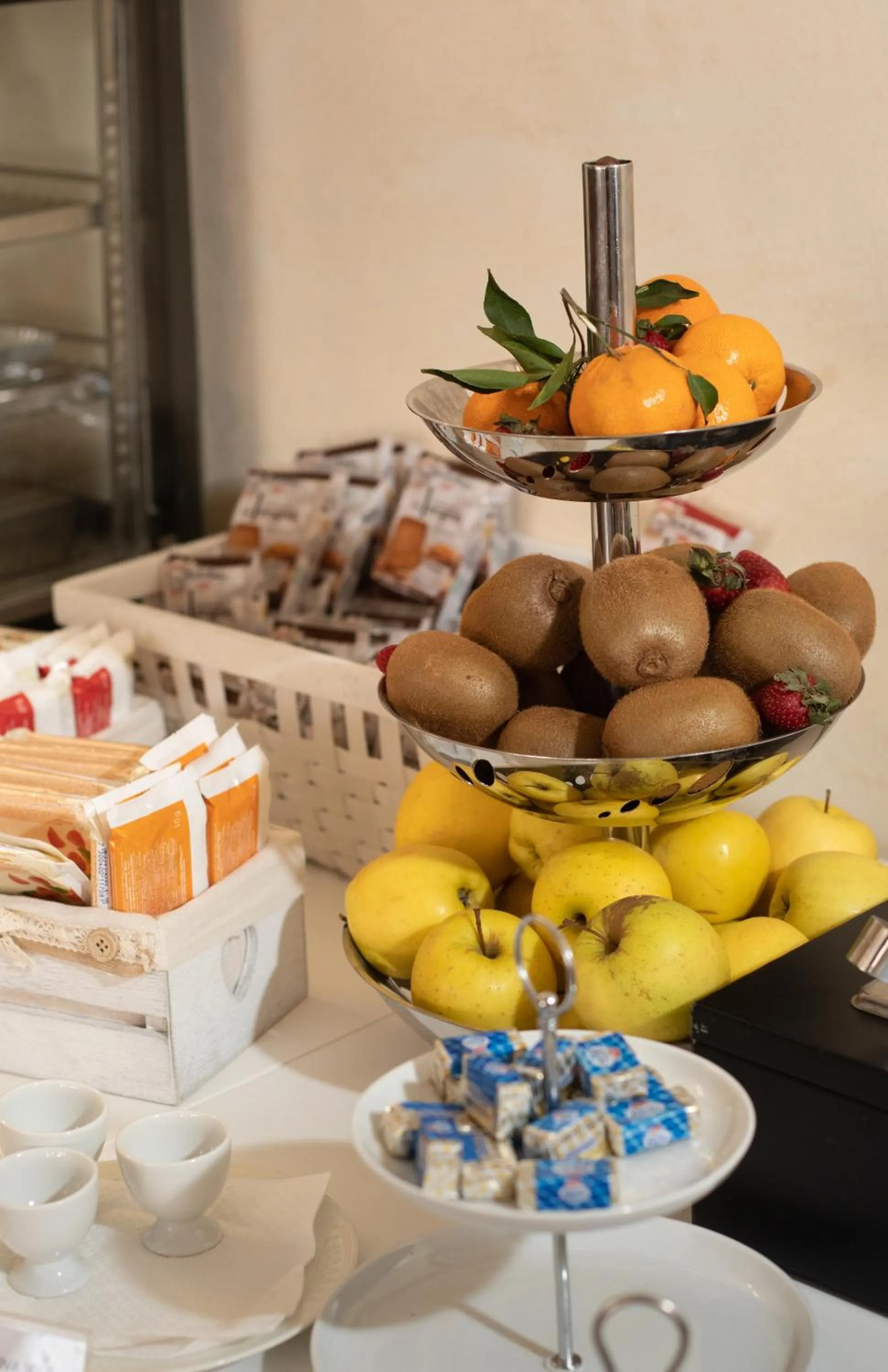 Buffet breakfast in Hotel Kiris