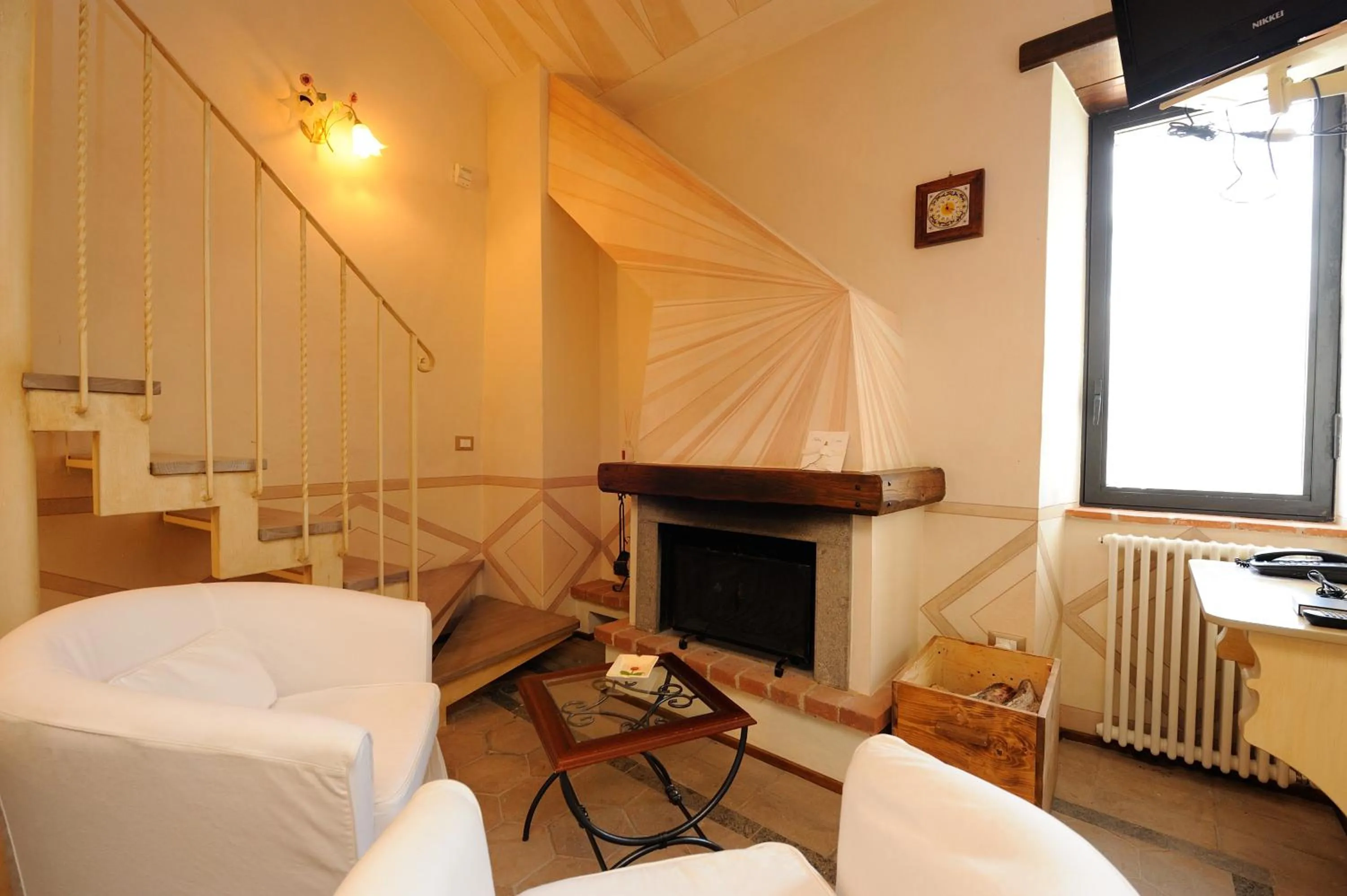 Living room in Torre Del Nera Albergo diffuso & Spa