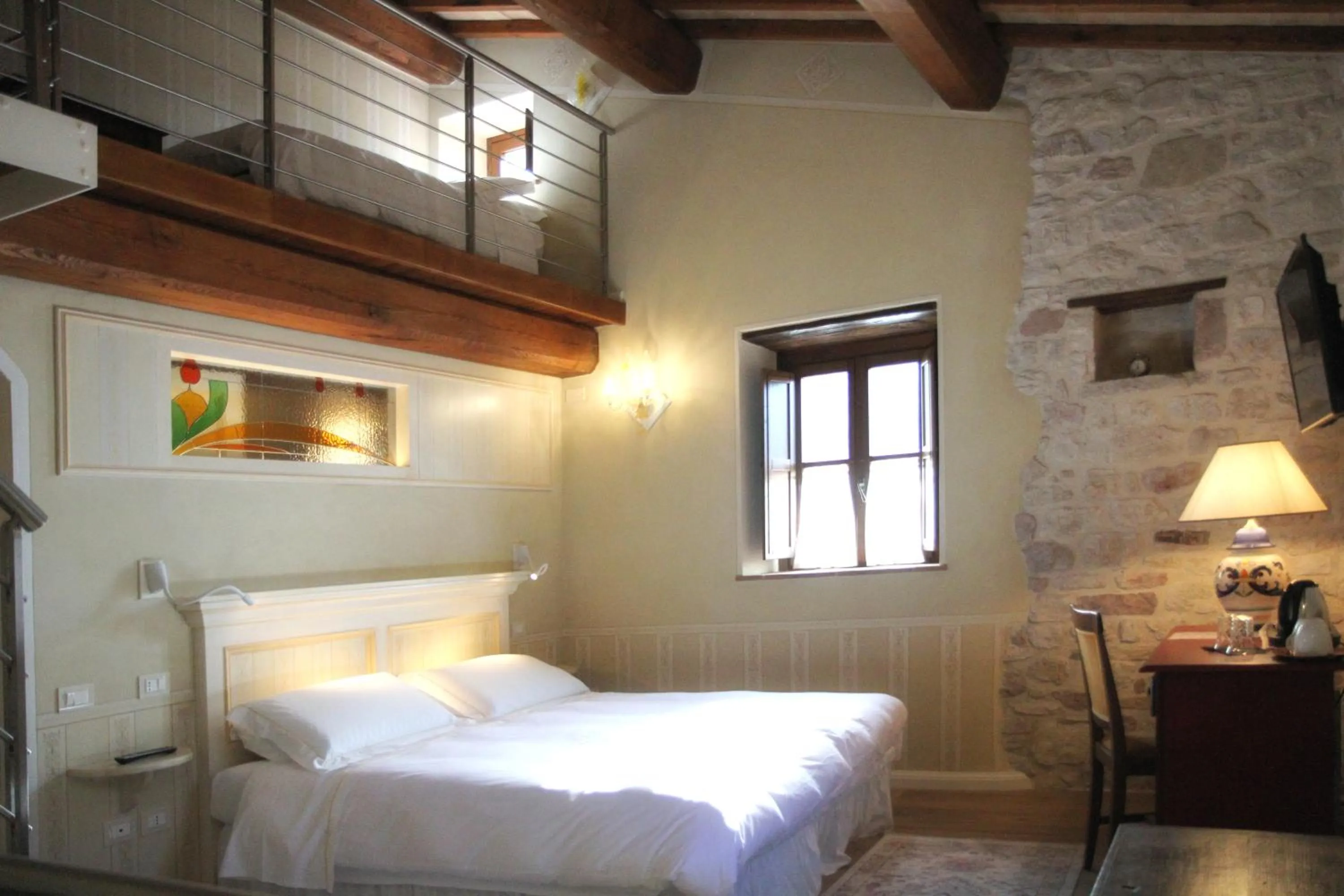 Bed in Torre Del Nera Albergo diffuso & Spa