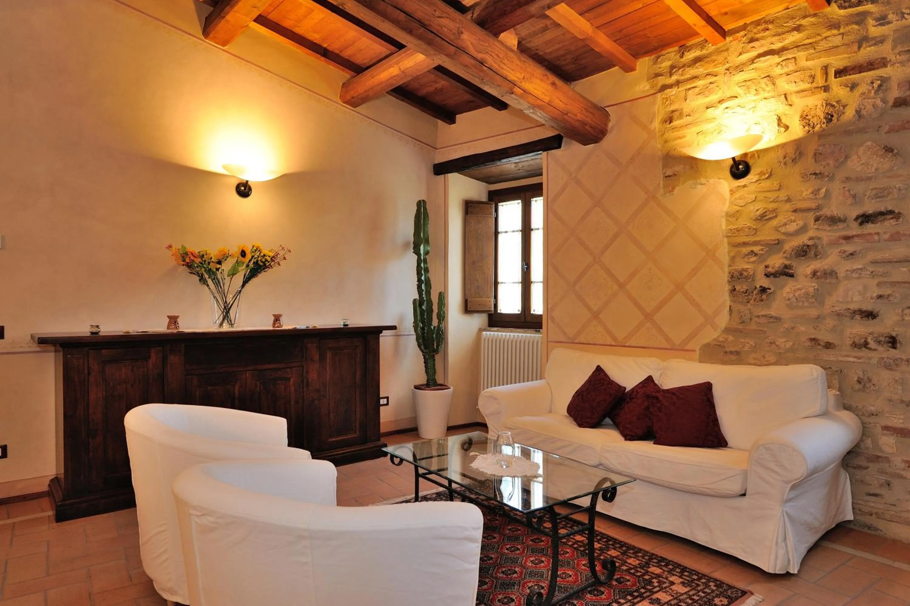 Living room in Torre Del Nera Albergo diffuso & Spa