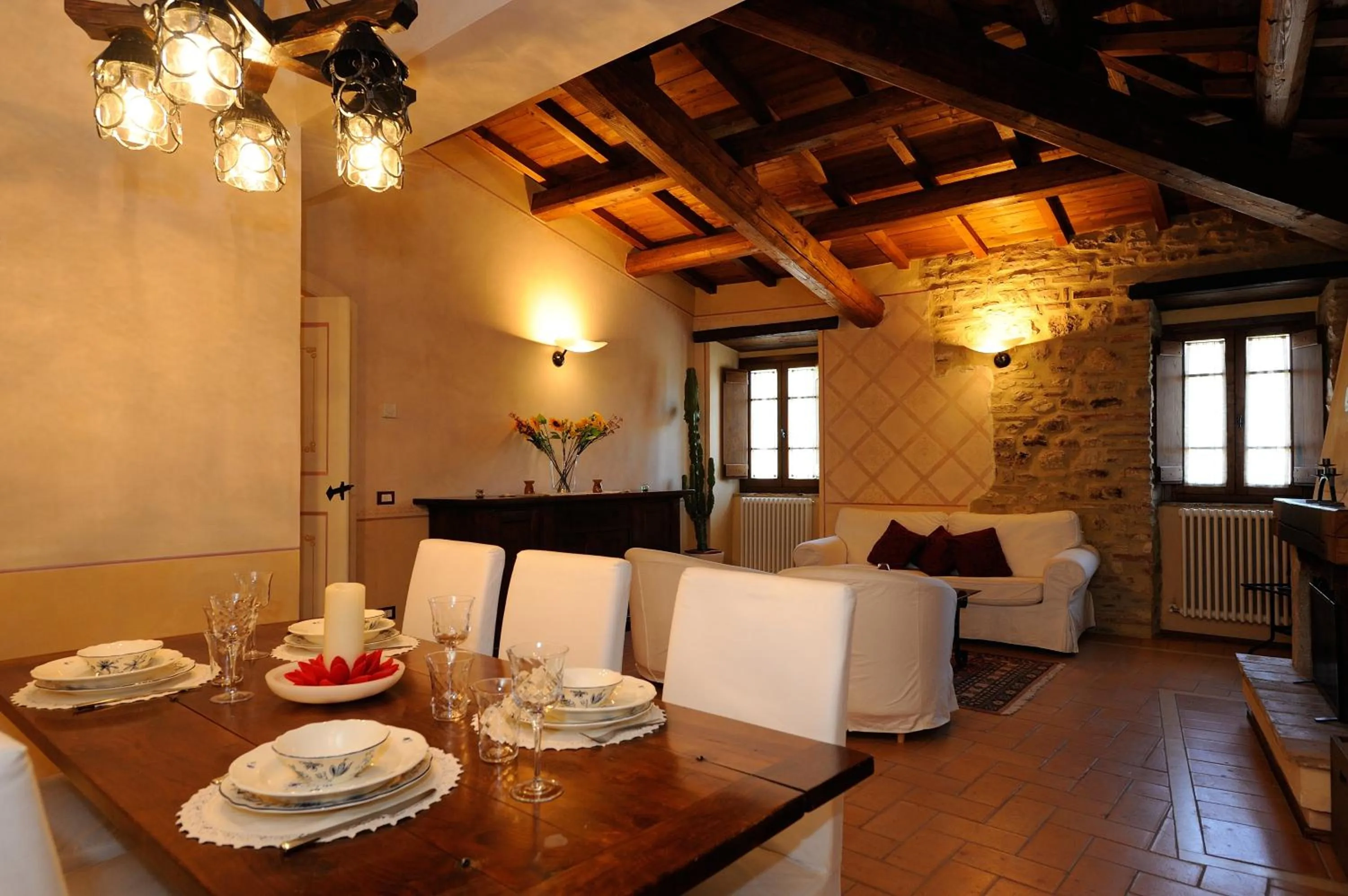 Living room in Torre Del Nera Albergo diffuso & Spa