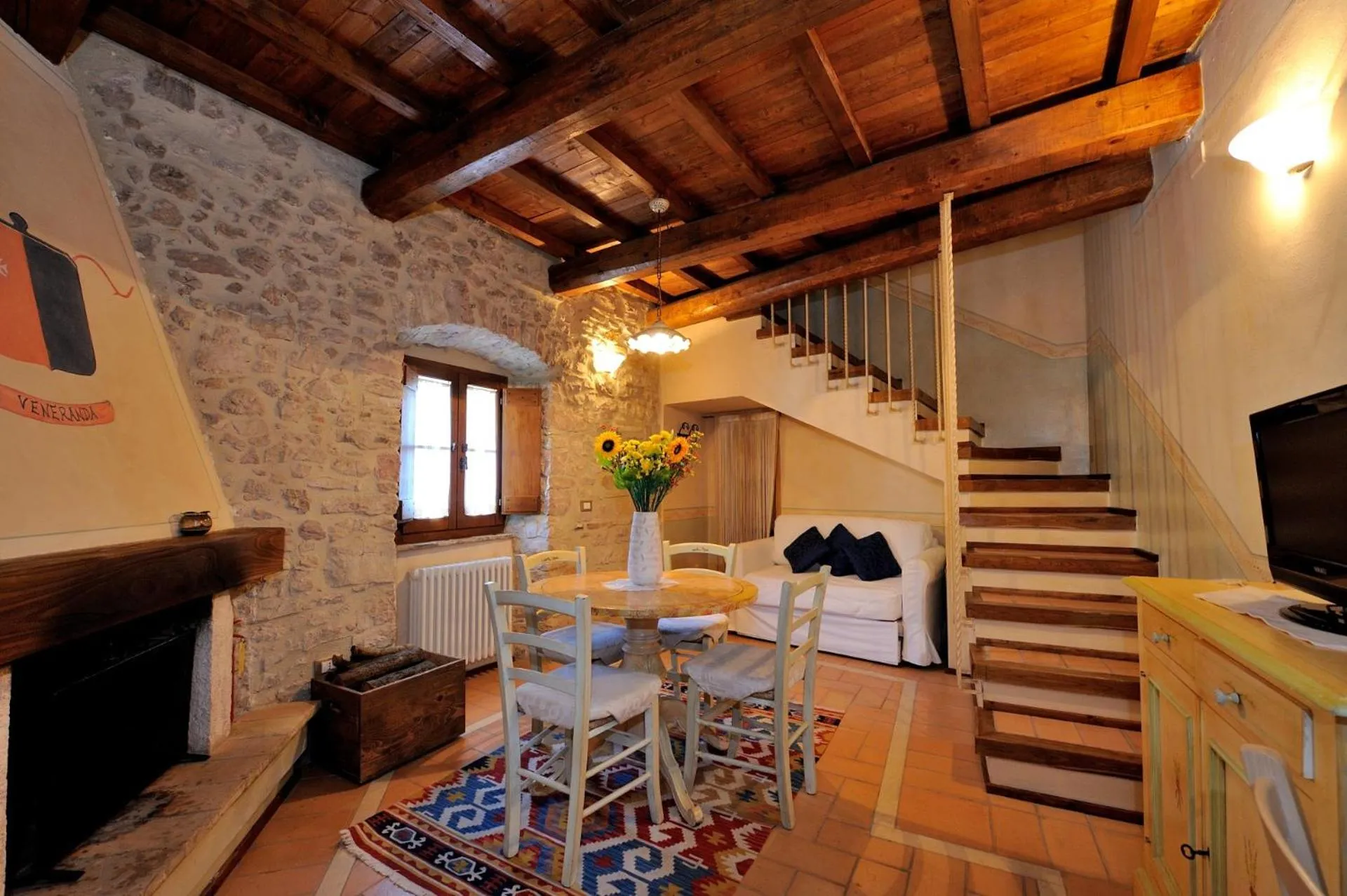 Seating area in Torre Del Nera Albergo diffuso & Spa
