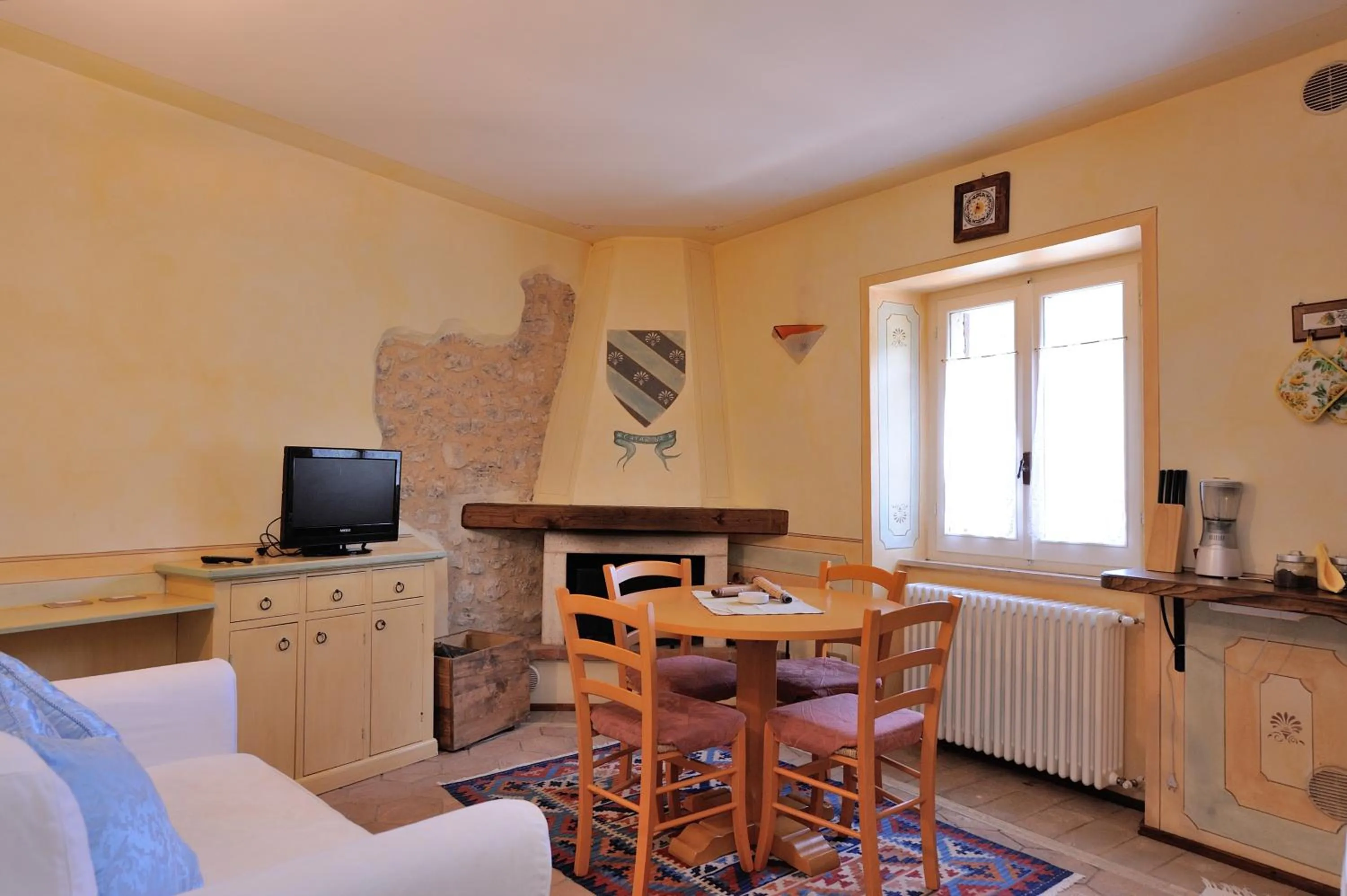 Living room in Torre Del Nera Albergo diffuso & Spa