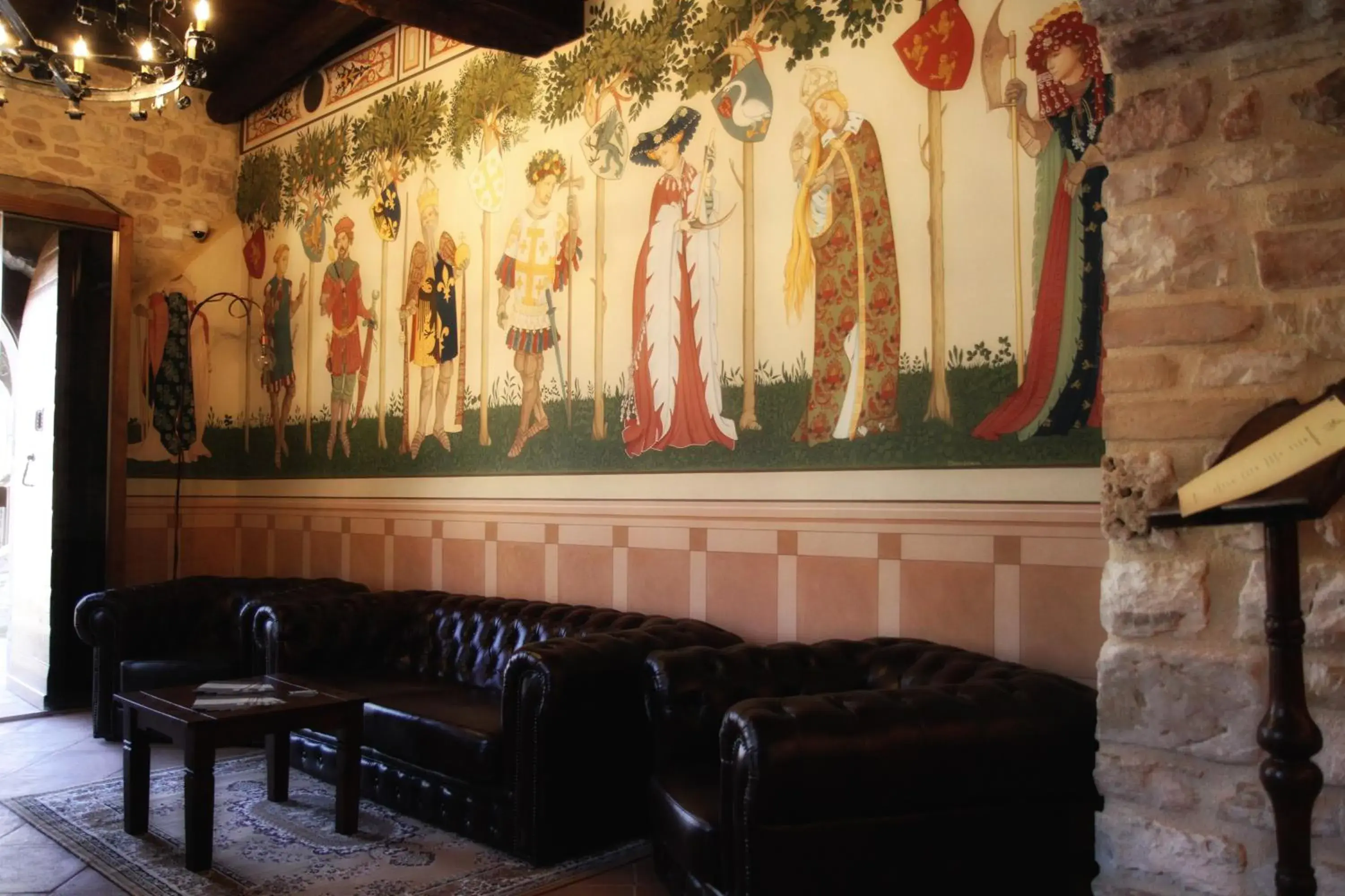 Lobby or reception in Torre Del Nera Albergo diffuso & Spa Lobby or reception in Torre Del Nera Albergo diffuso & Spa