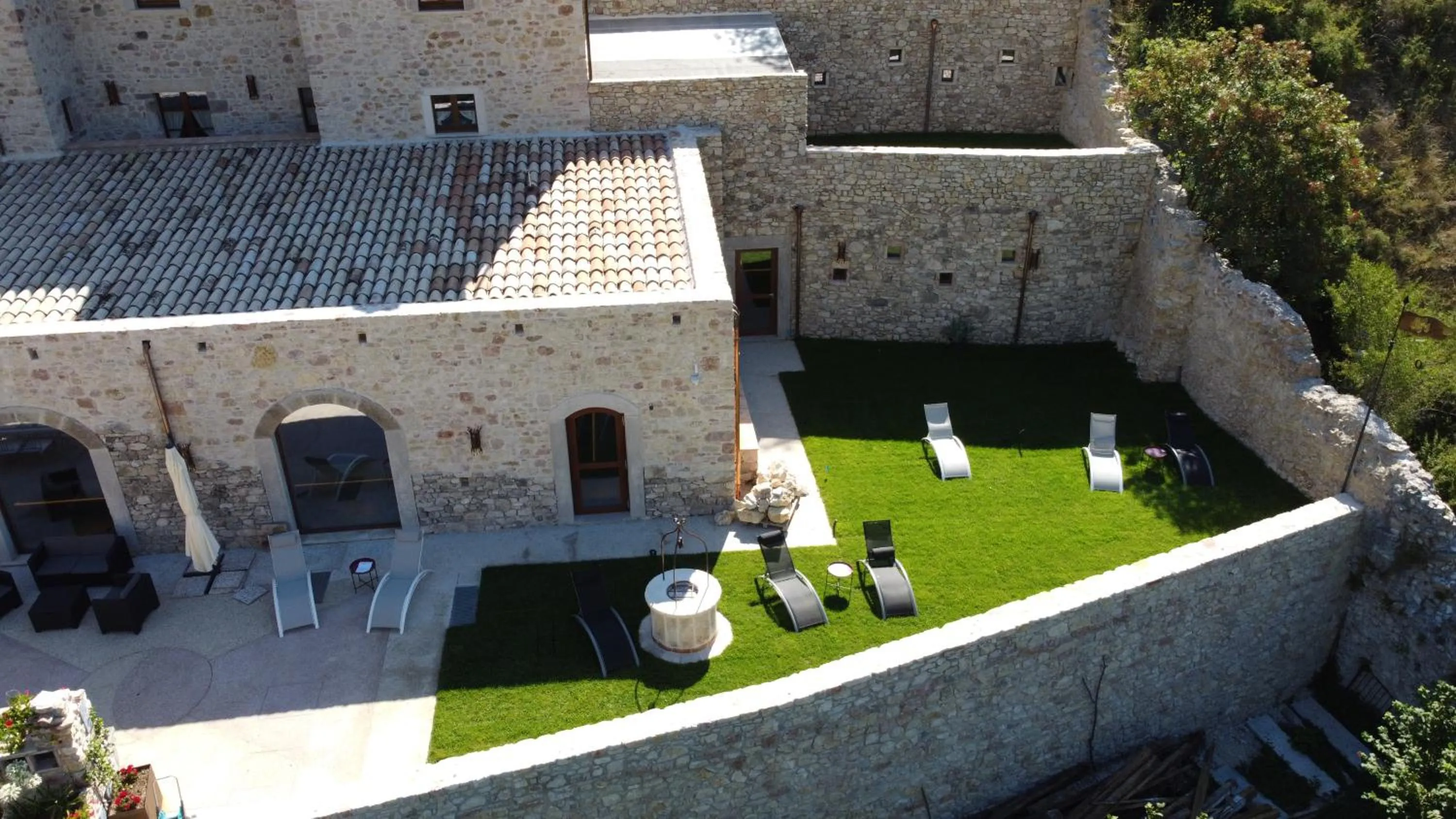 Garden in Torre Del Nera Albergo diffuso & Spa
