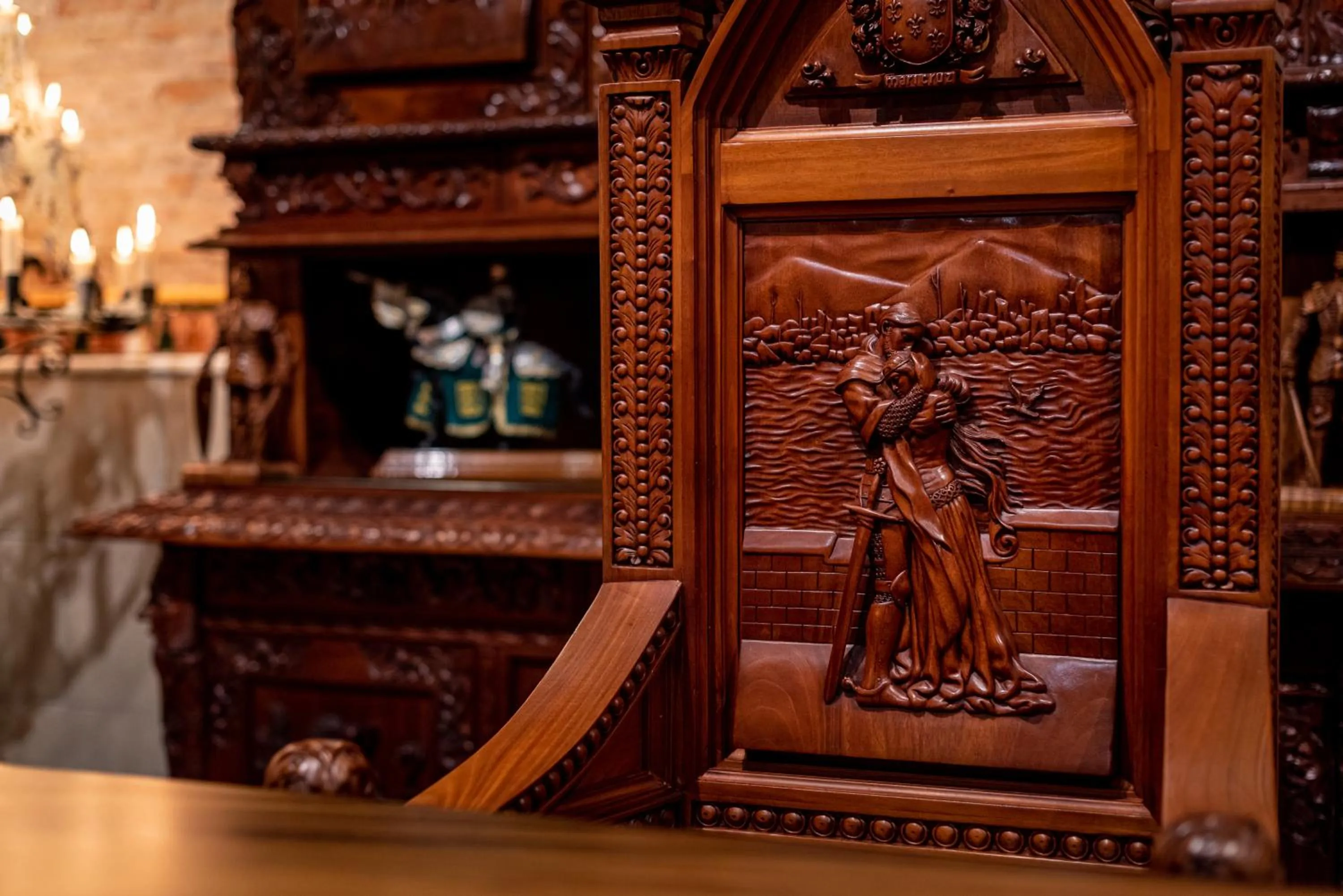 Decorative detail in Casa de Reyes