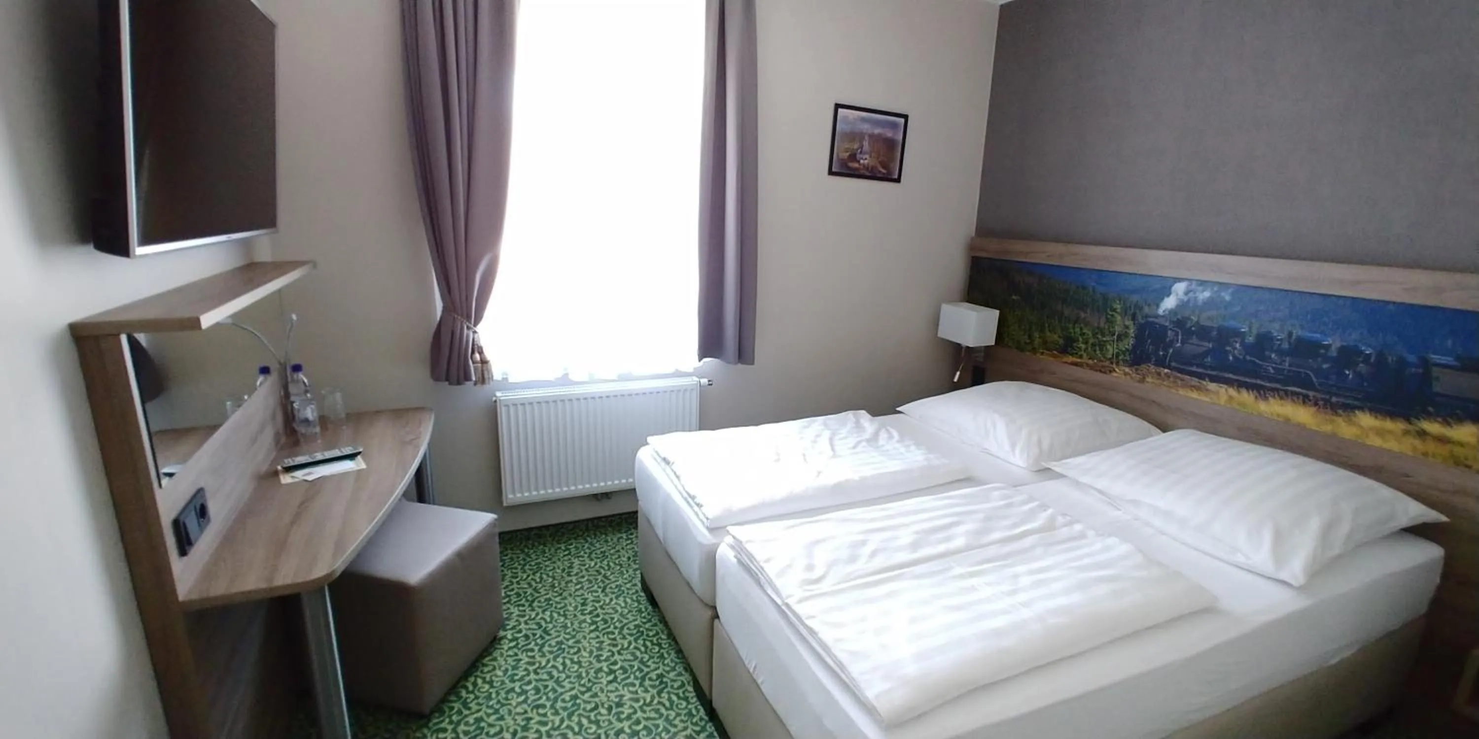 Photo of the whole room, Bed in Hotel Alte Brennerei