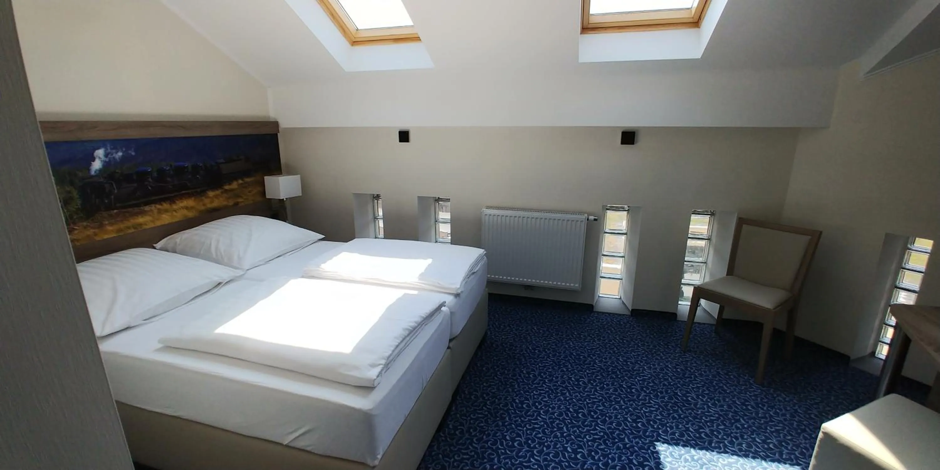 Photo of the whole room, Bed in Hotel Alte Brennerei