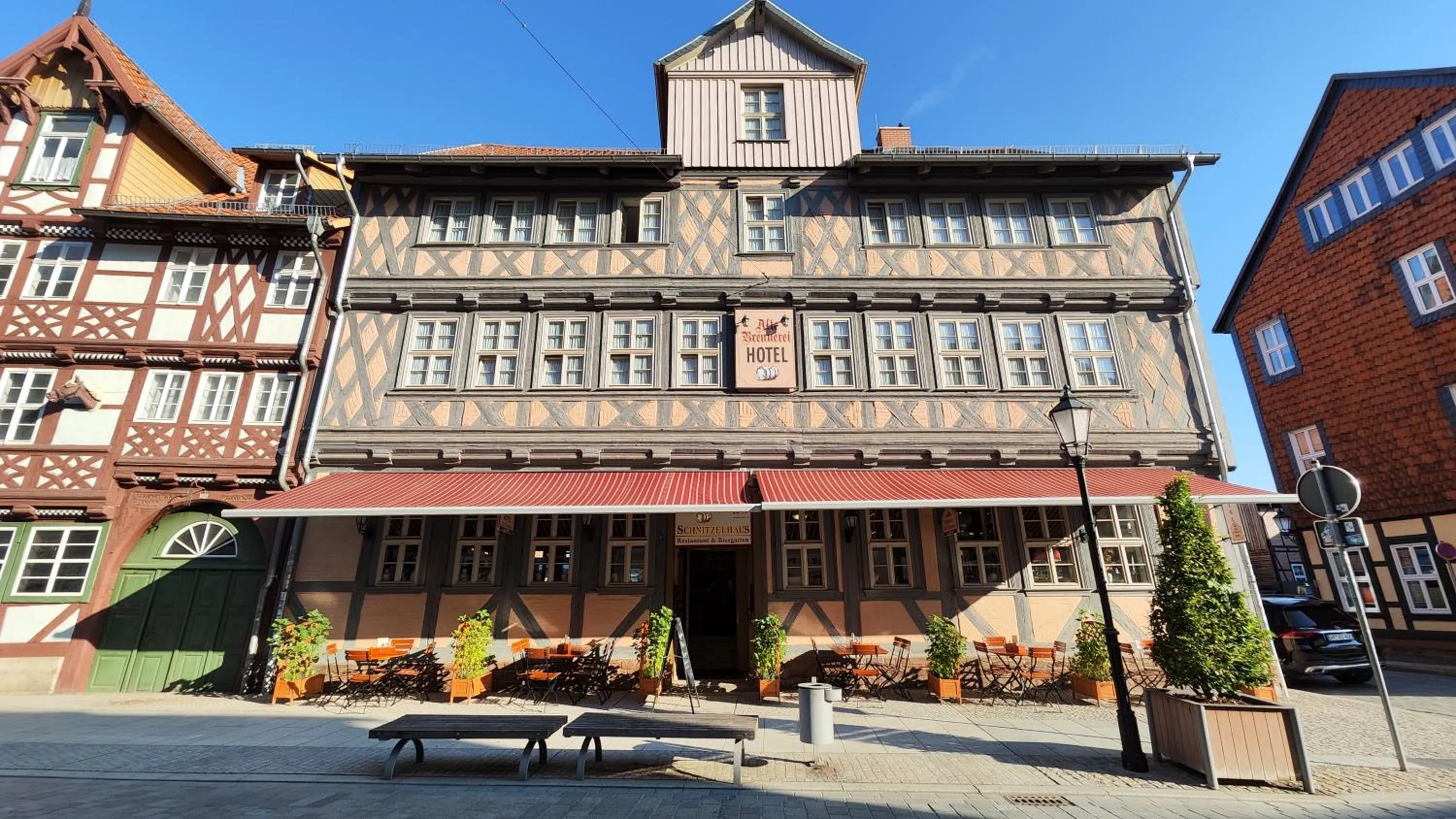 Property building in Hotel Alte Brennerei