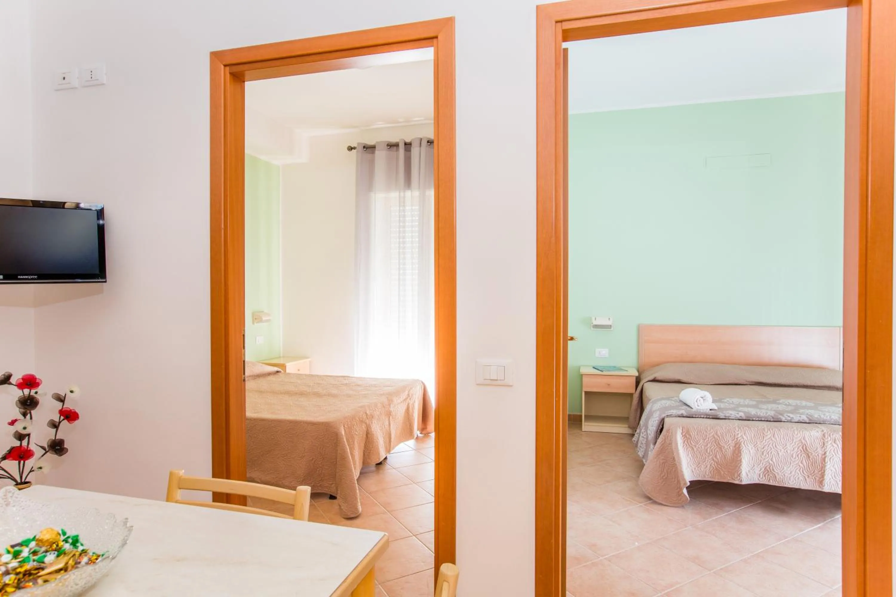 Photo of the whole room, Bed in Residence Fontana Vecchia