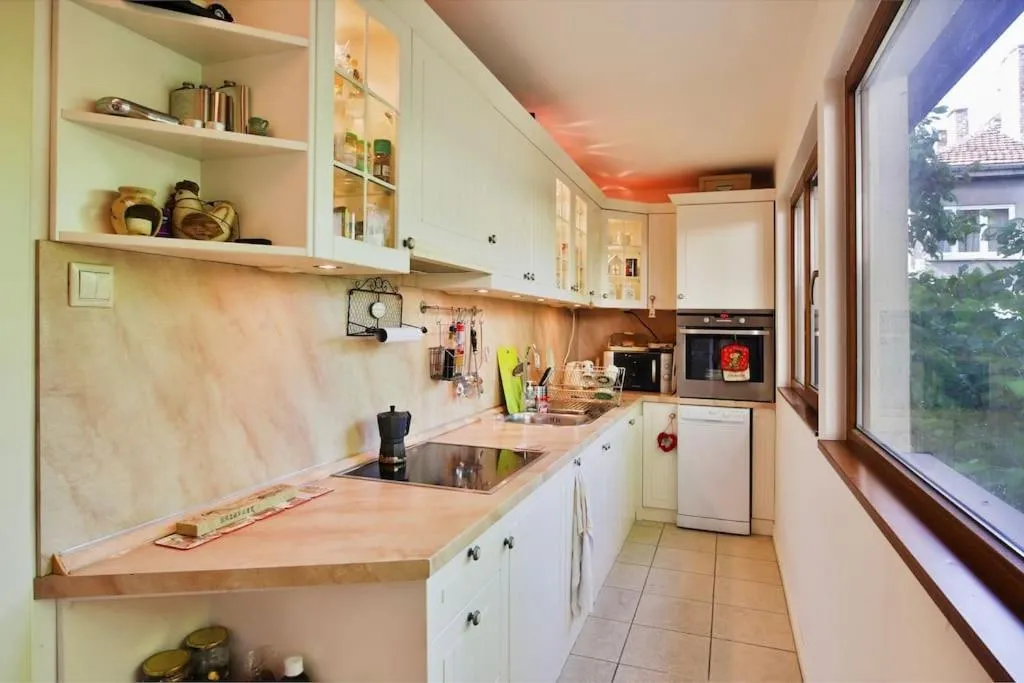 Kitchen or kitchenette in Portofino Apartment