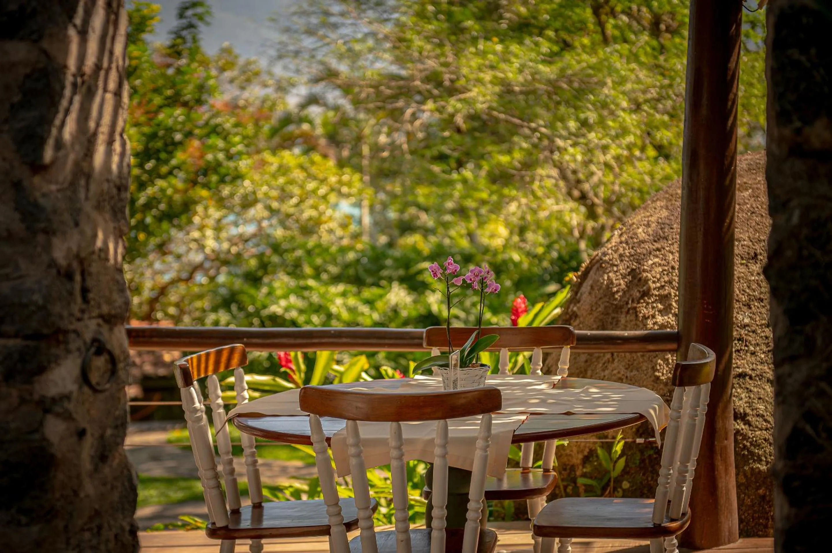 Garden view in Porto Pacuíba Hotel