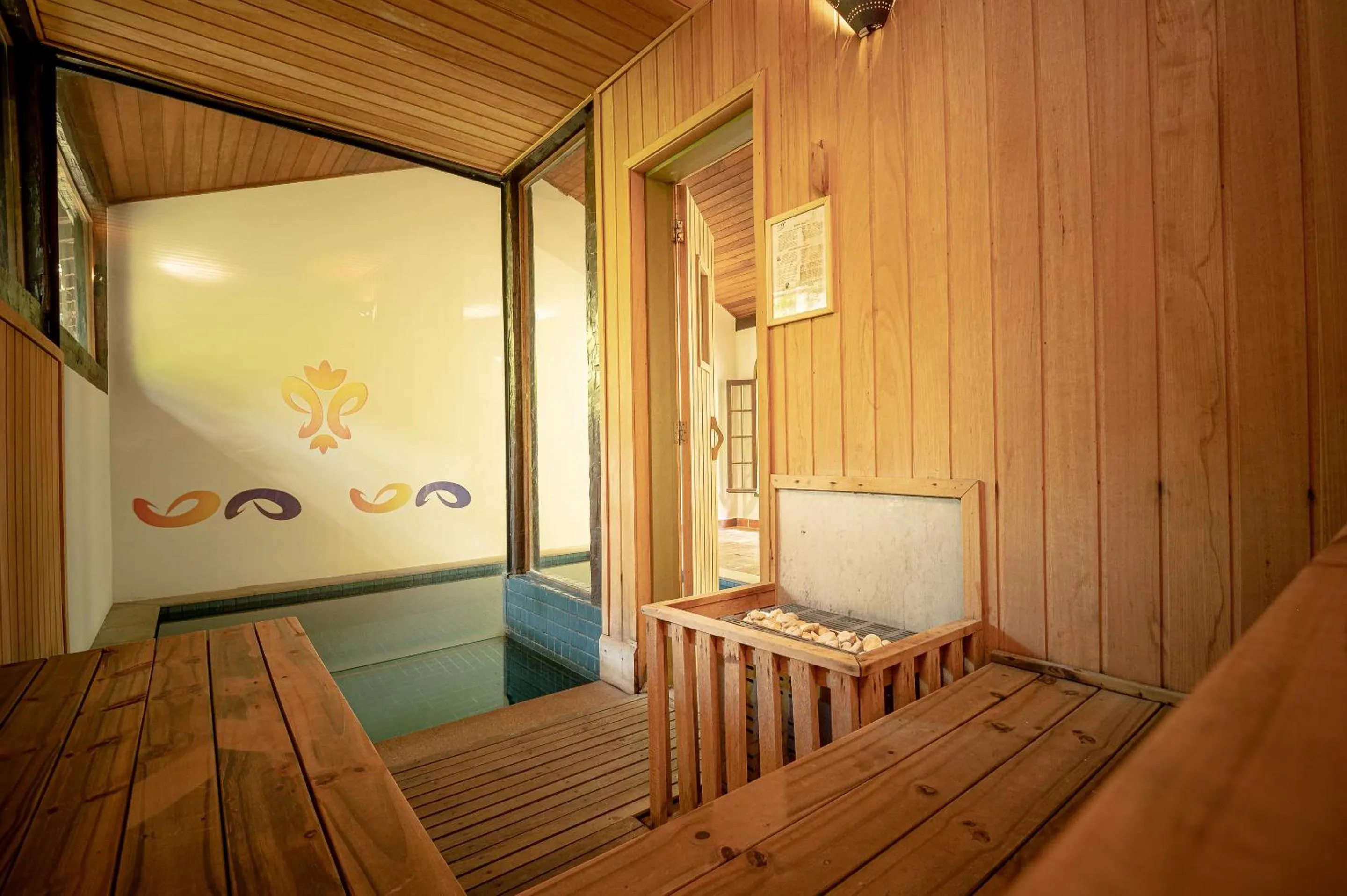 Sauna in Porto Pacuíba Hotel