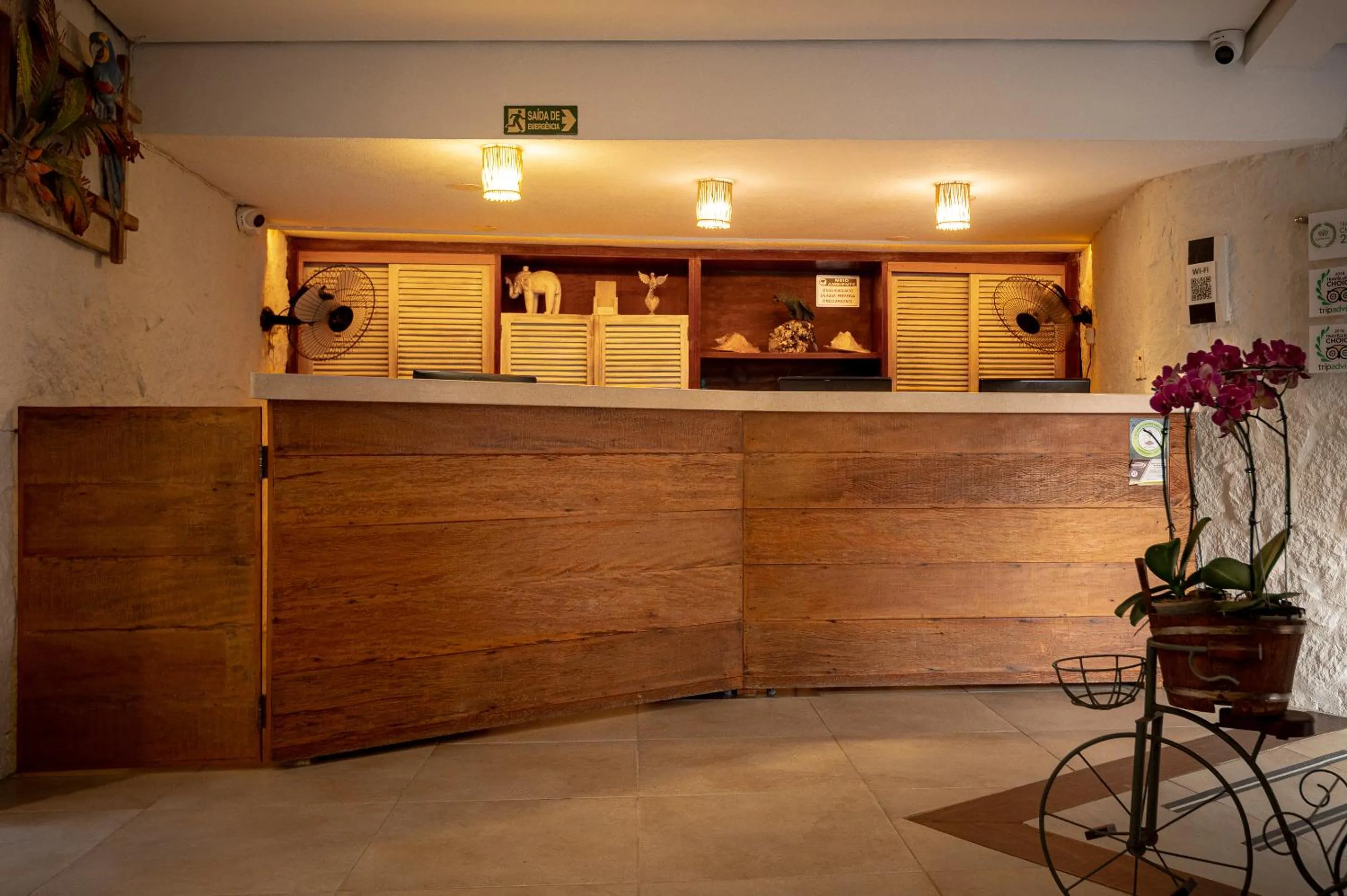 Lobby or reception in Porto Pacuíba Hotel