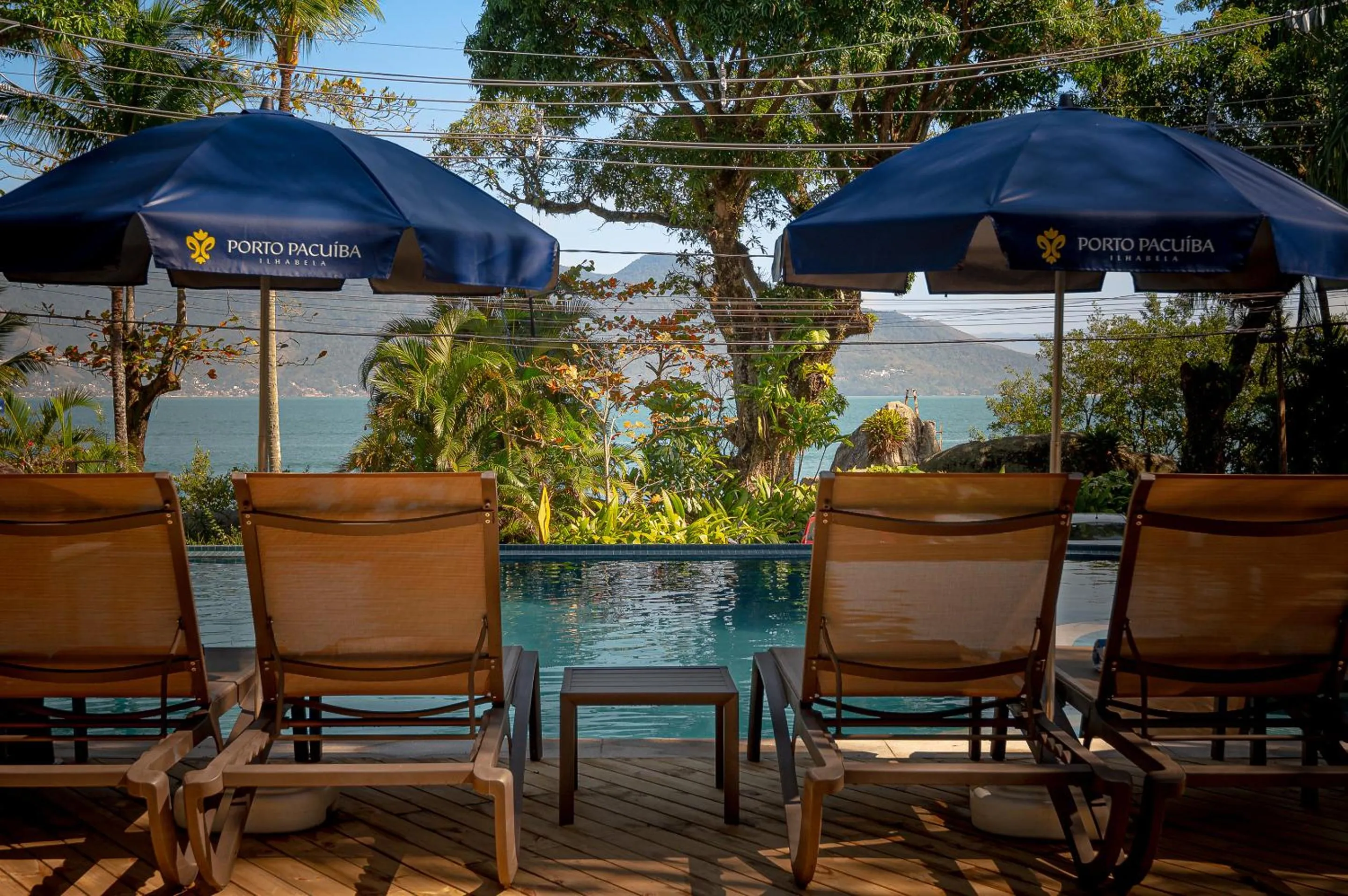 Pool view in Porto Pacuíba Hotel