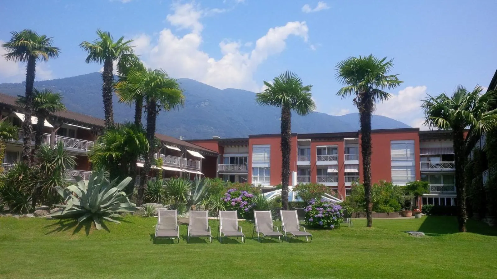 Property building in Hapimag Resort Ascona
