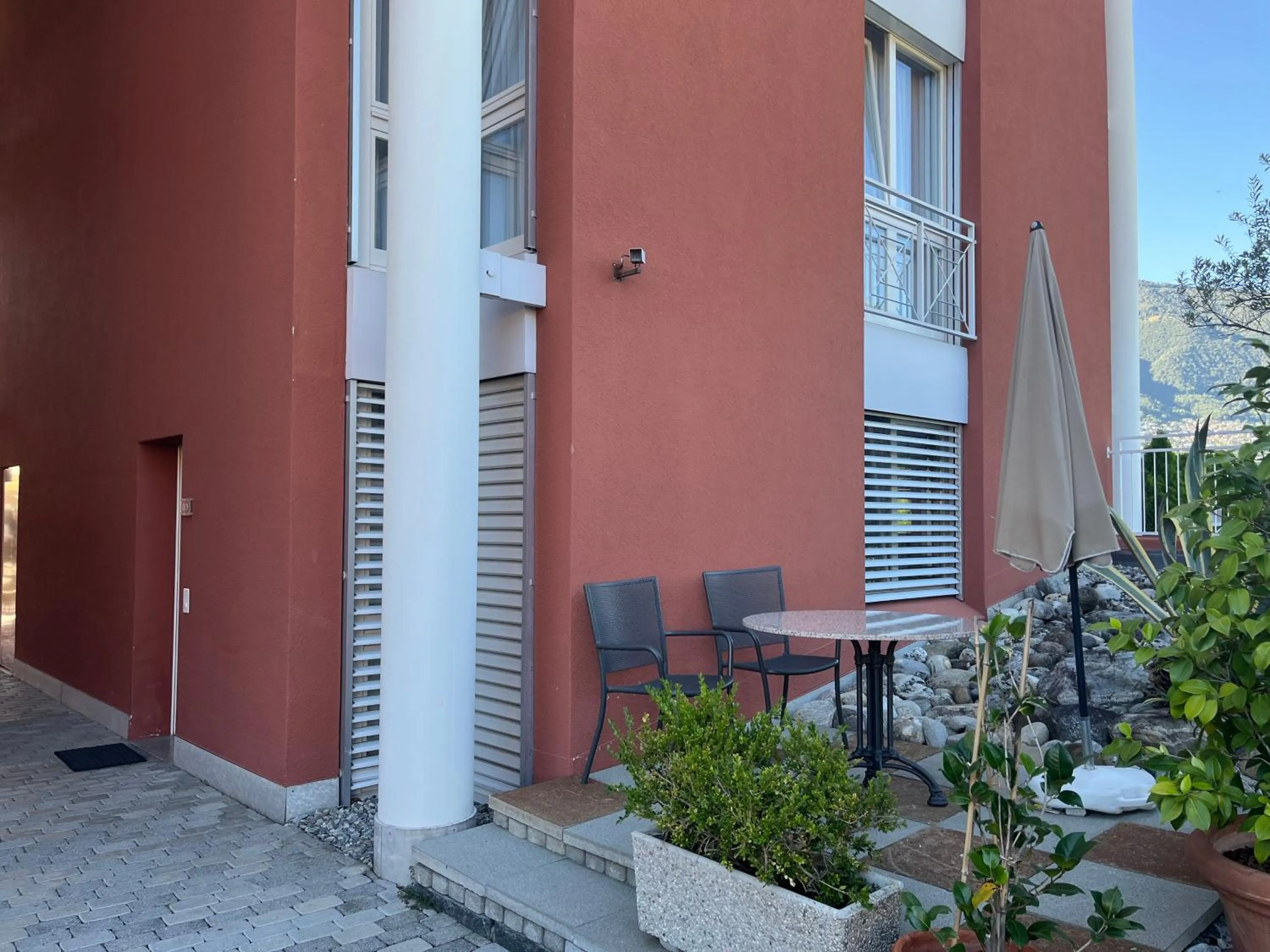 Facade/entrance in Hapimag Resort Ascona