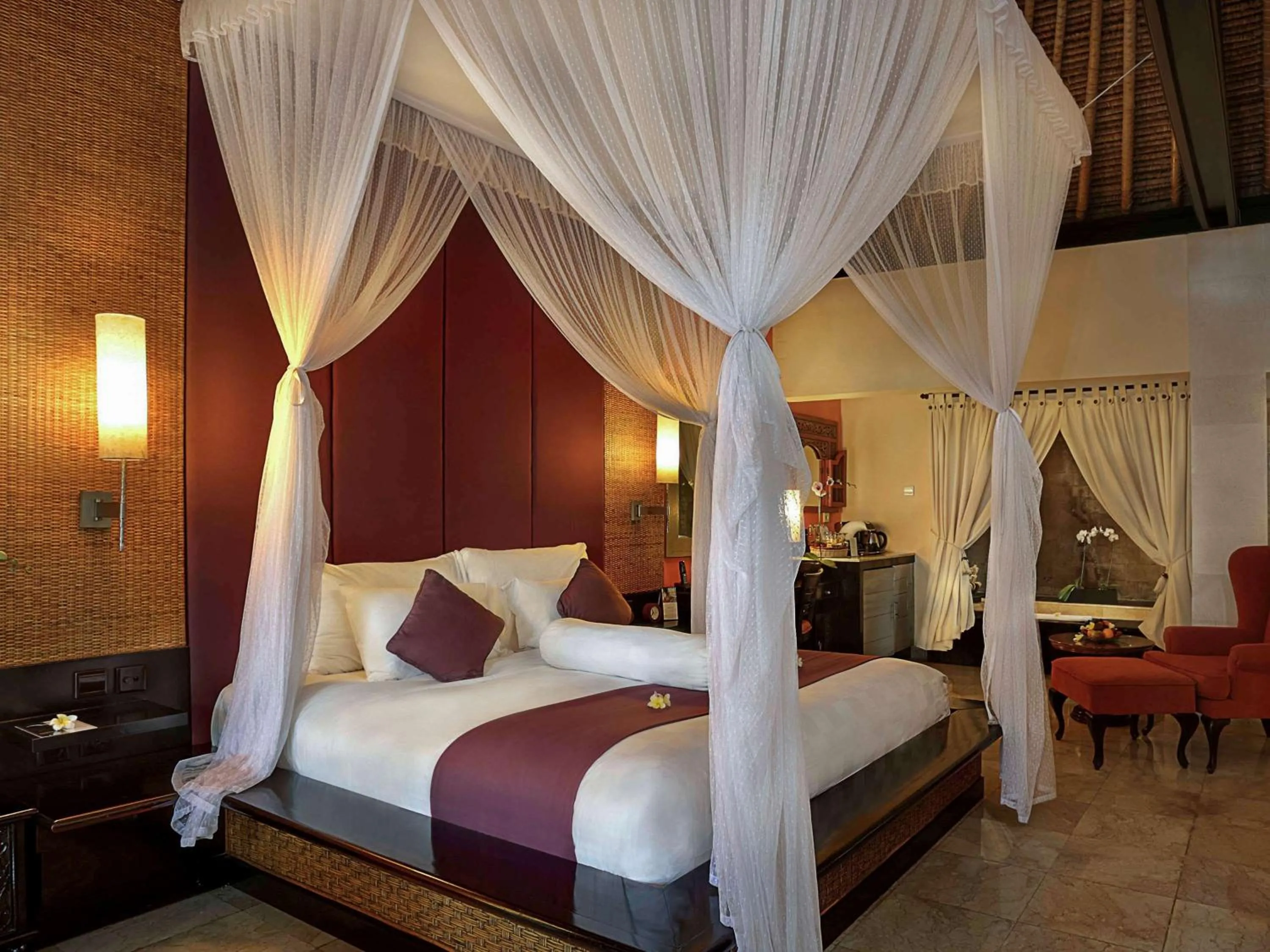 Photo of the whole room, Bed in The Royal Beach Seminyak Bali