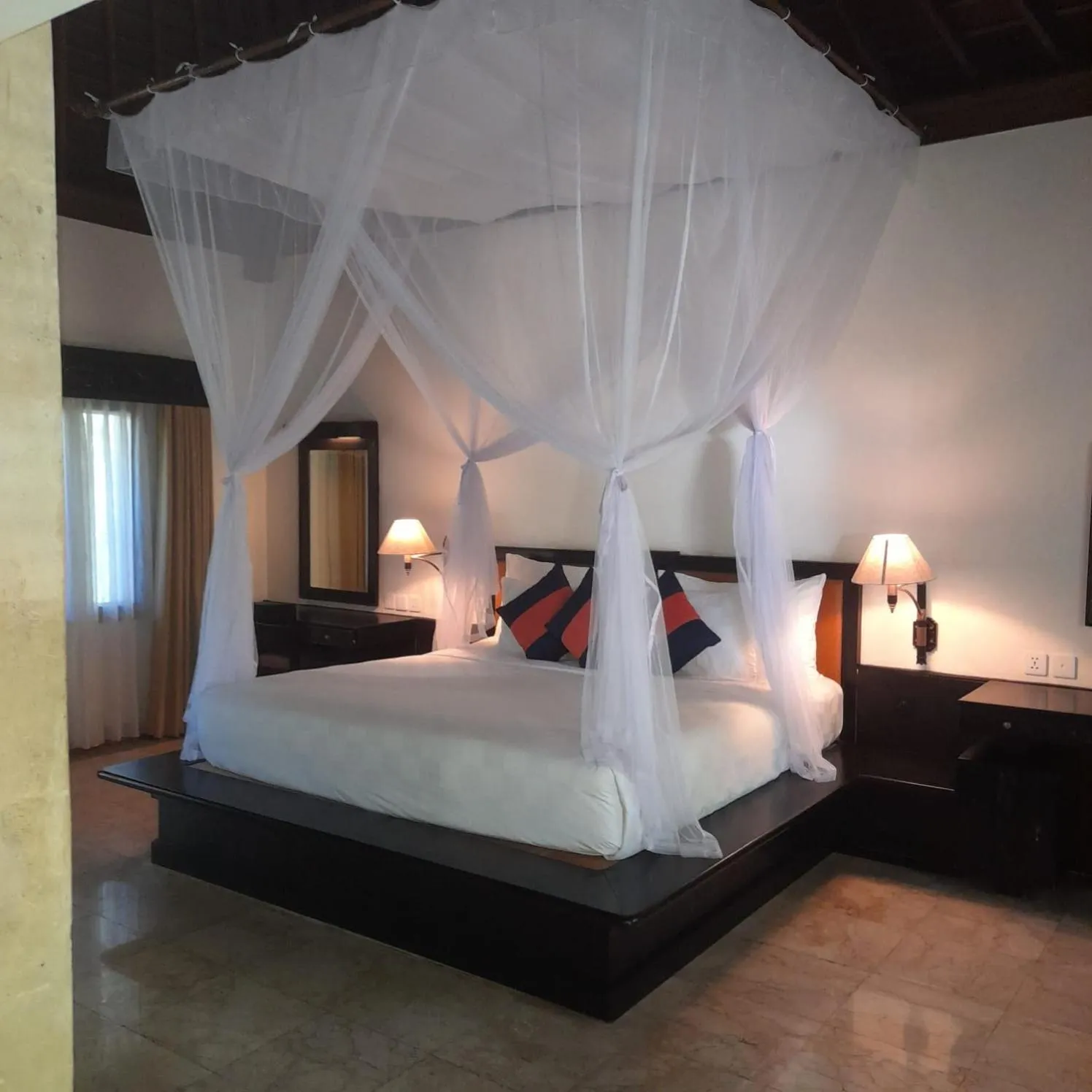Bed in The Royal Beach Seminyak Bali