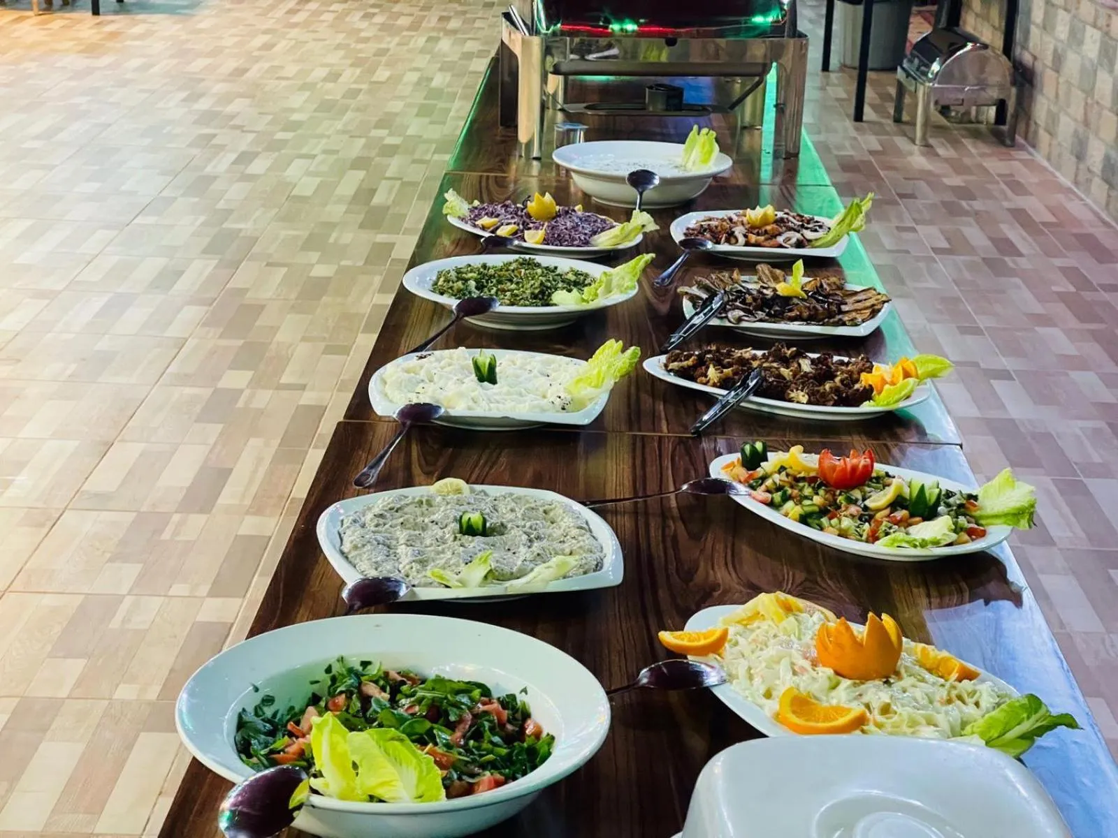 Food in Desert Moon Camp