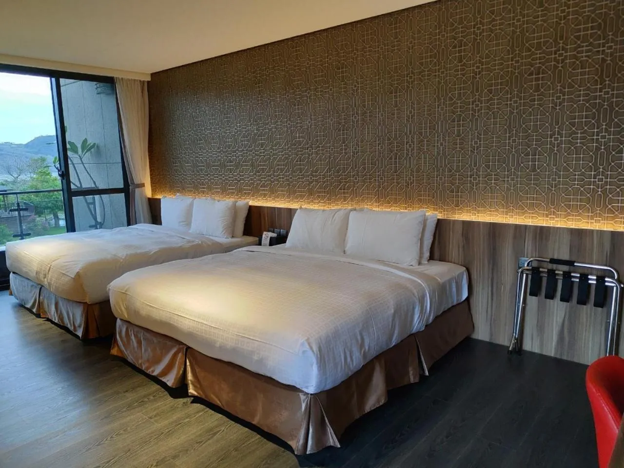 Bed in Tan Villa