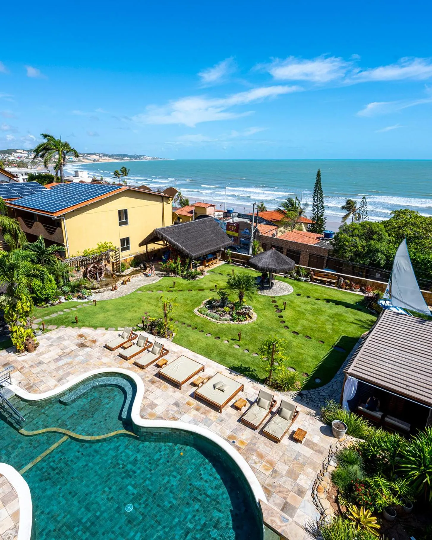 Garden view in Natal Dunnas Hotel