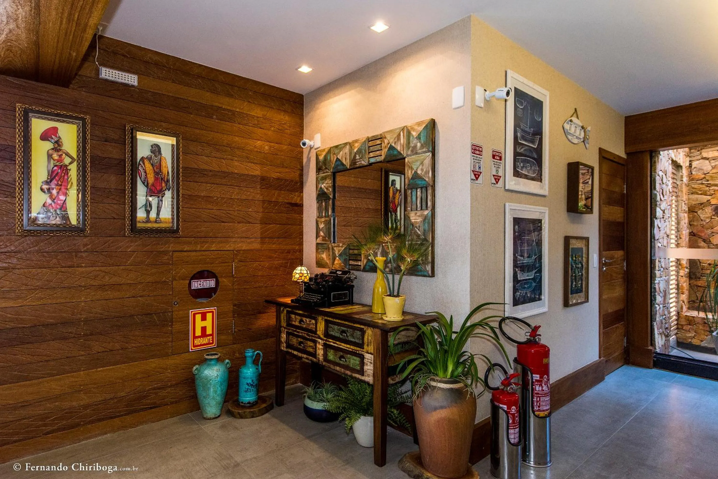 Decorative detail in Natal Dunnas Hotel