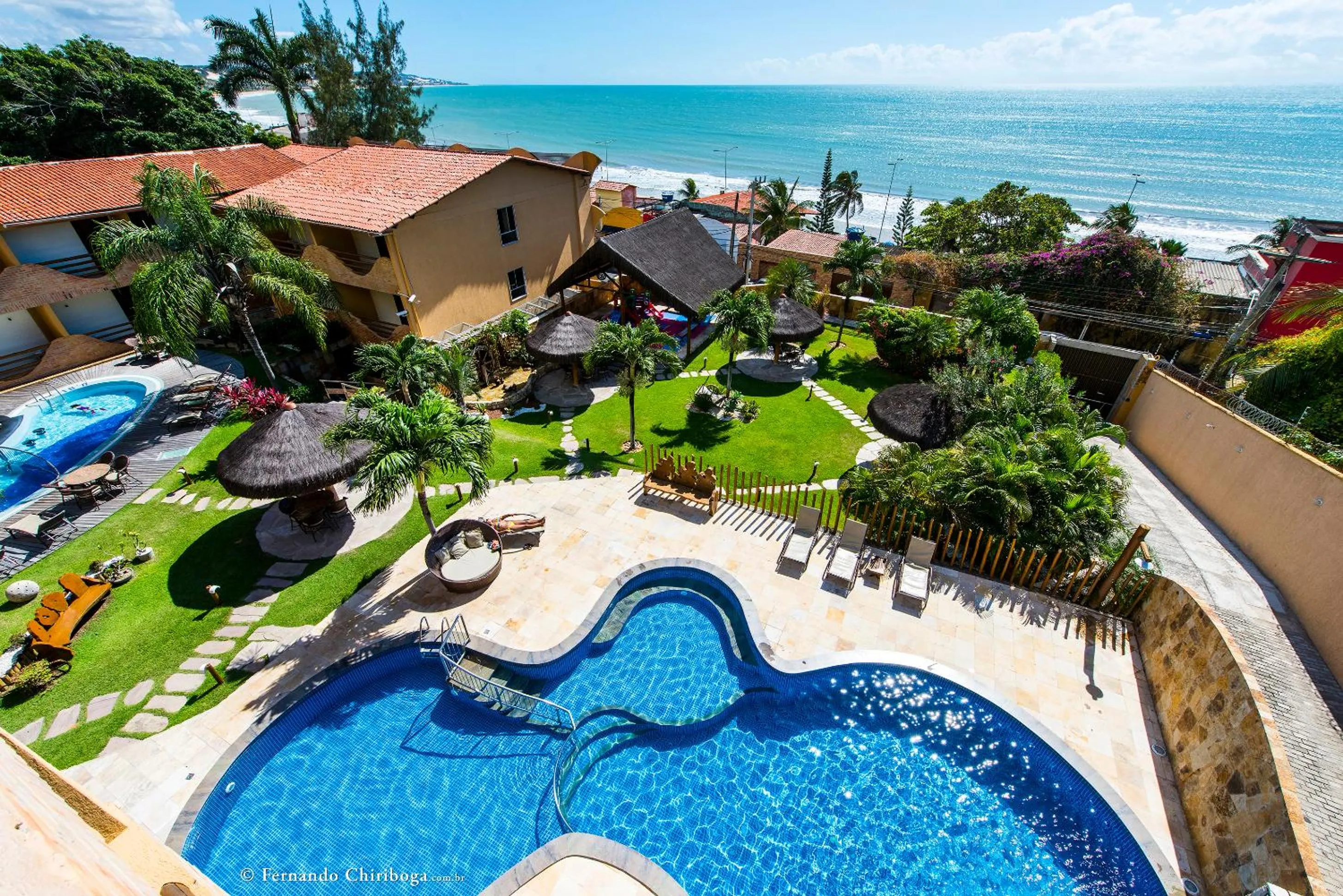 Pool view in Natal Dunnas Hotel