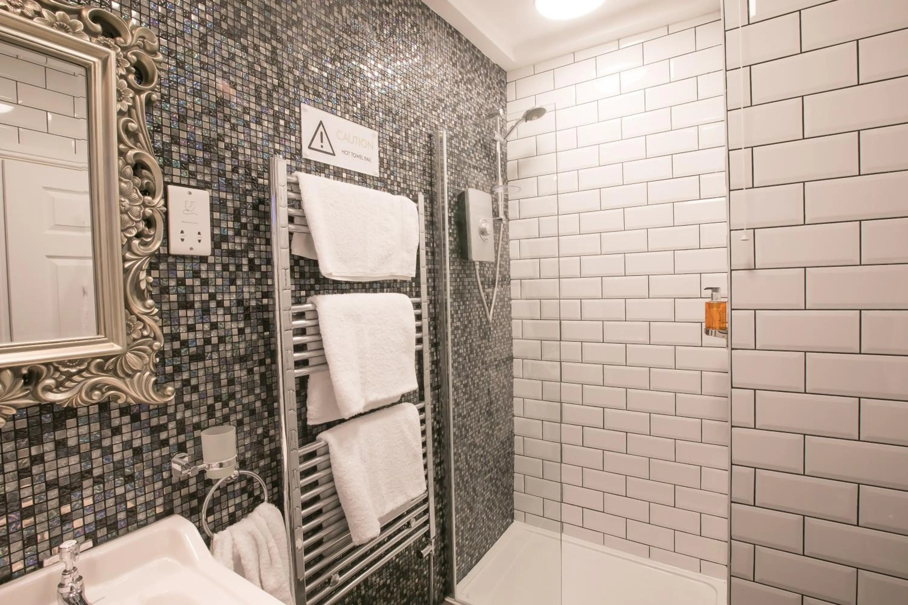 Shower in Apartments at Number 10 The Abbey
