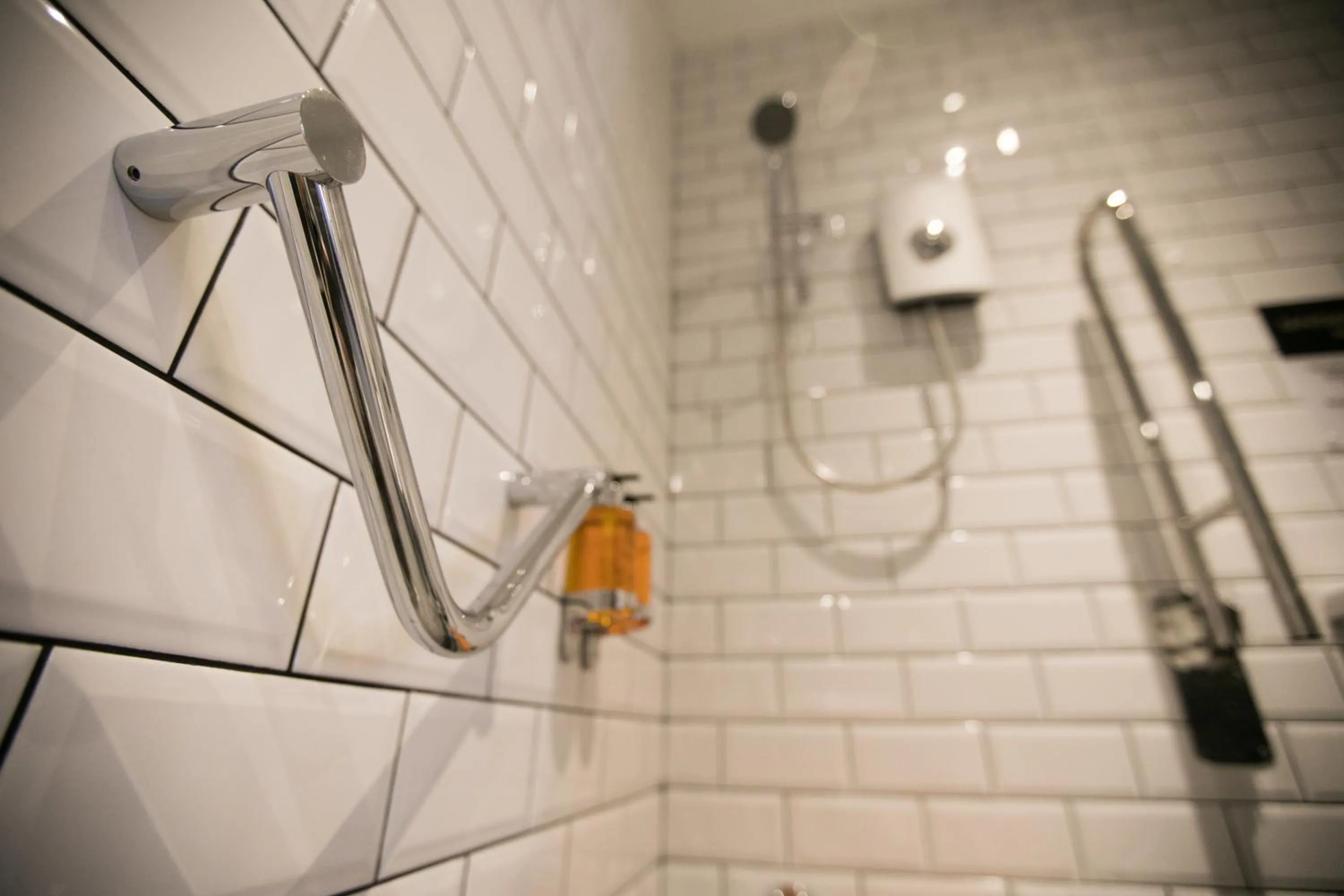 Shower in Apartments at Number 10 The Abbey