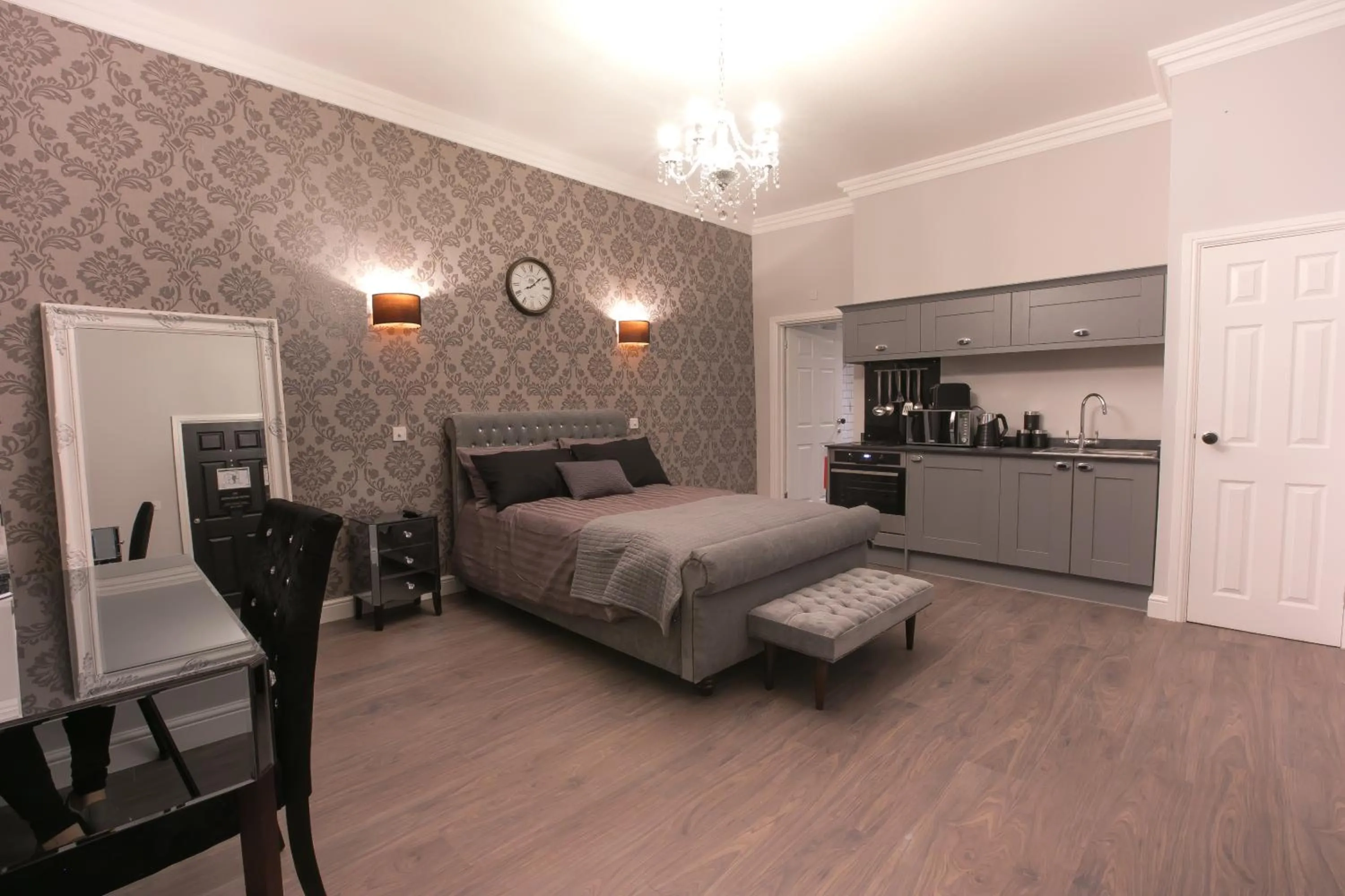 Bed in Apartments at Number 10 The Abbey