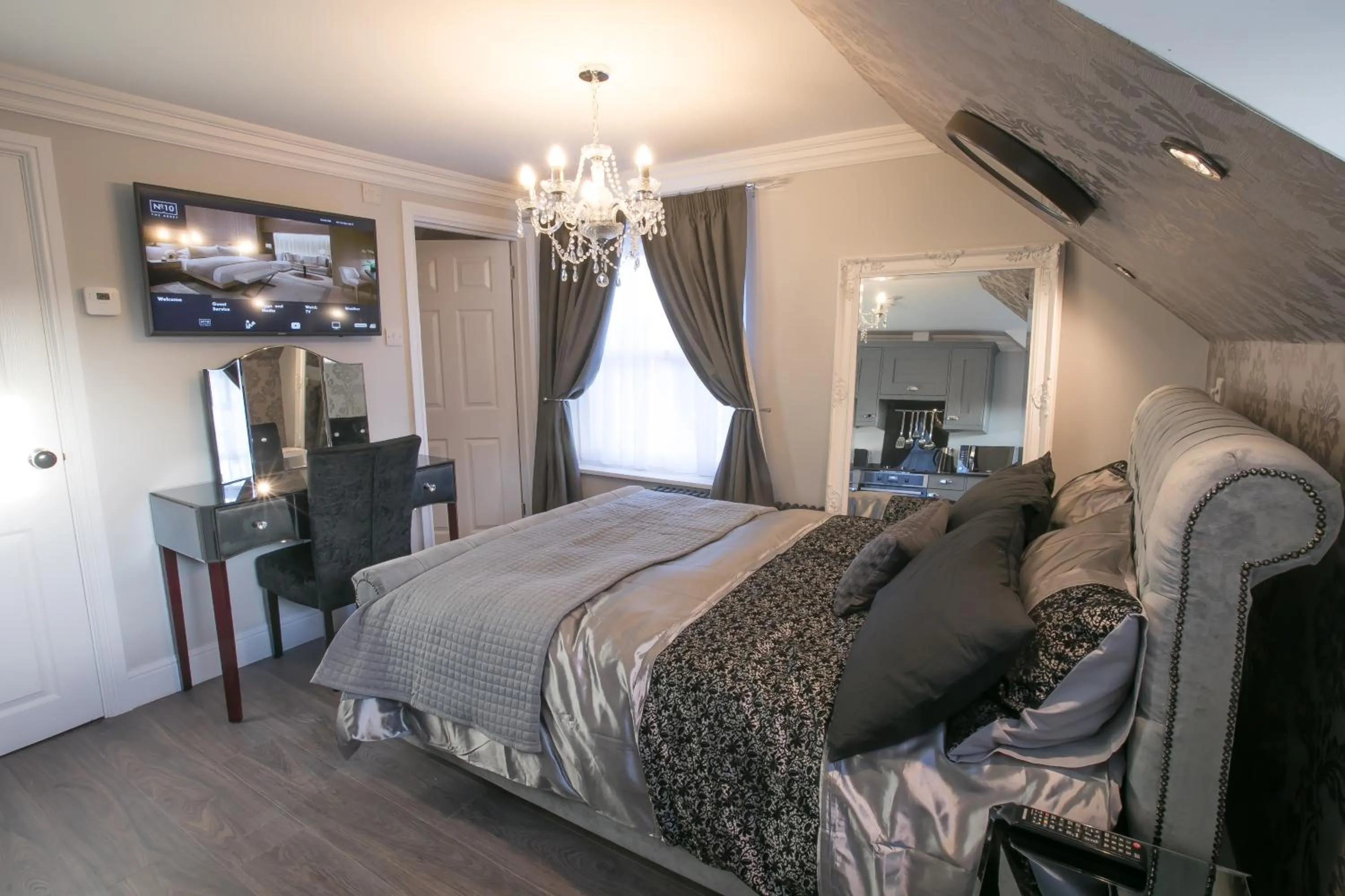 Bed in Apartments at Number 10 The Abbey