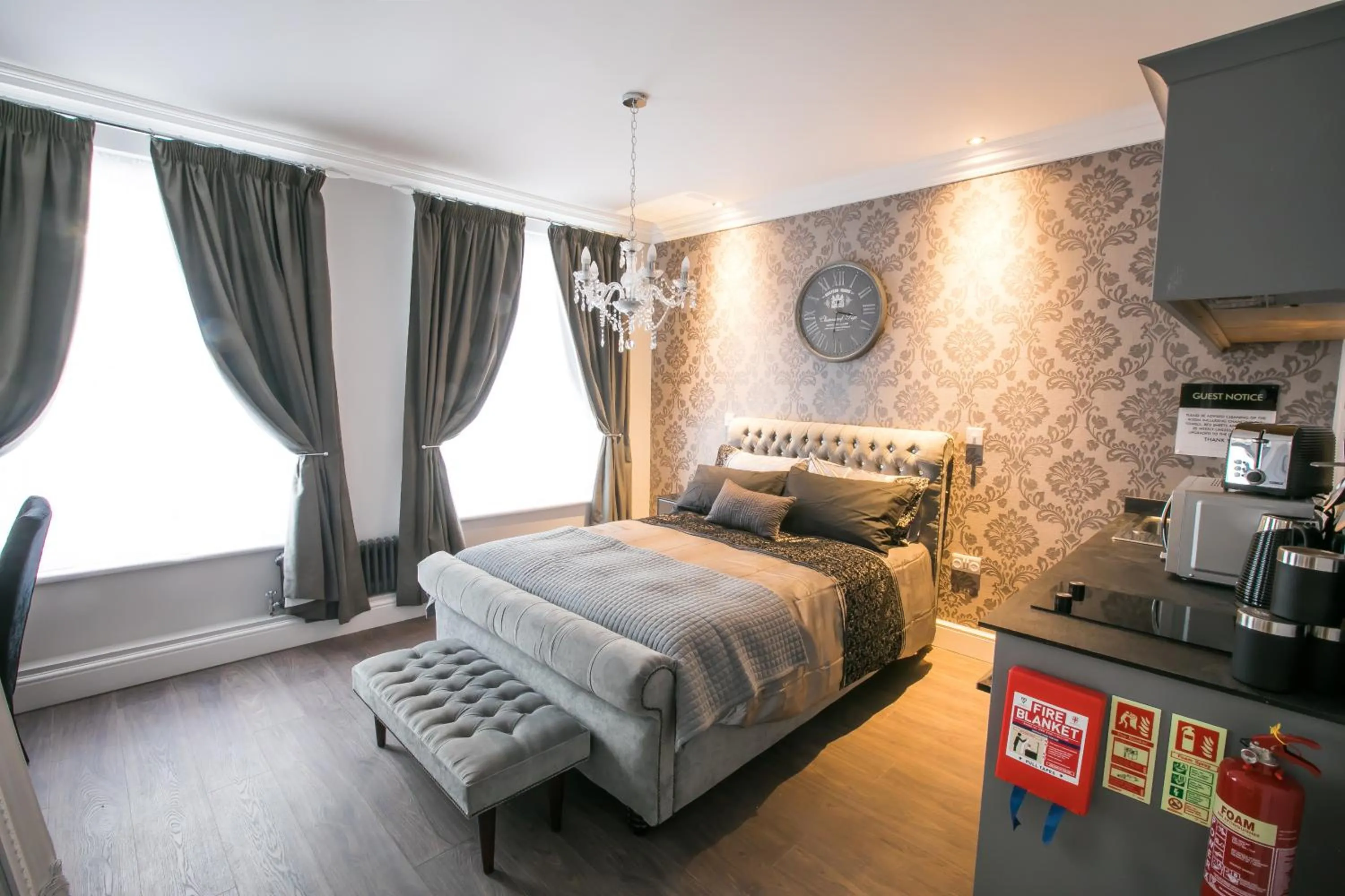 Bed in Apartments at Number 10 The Abbey