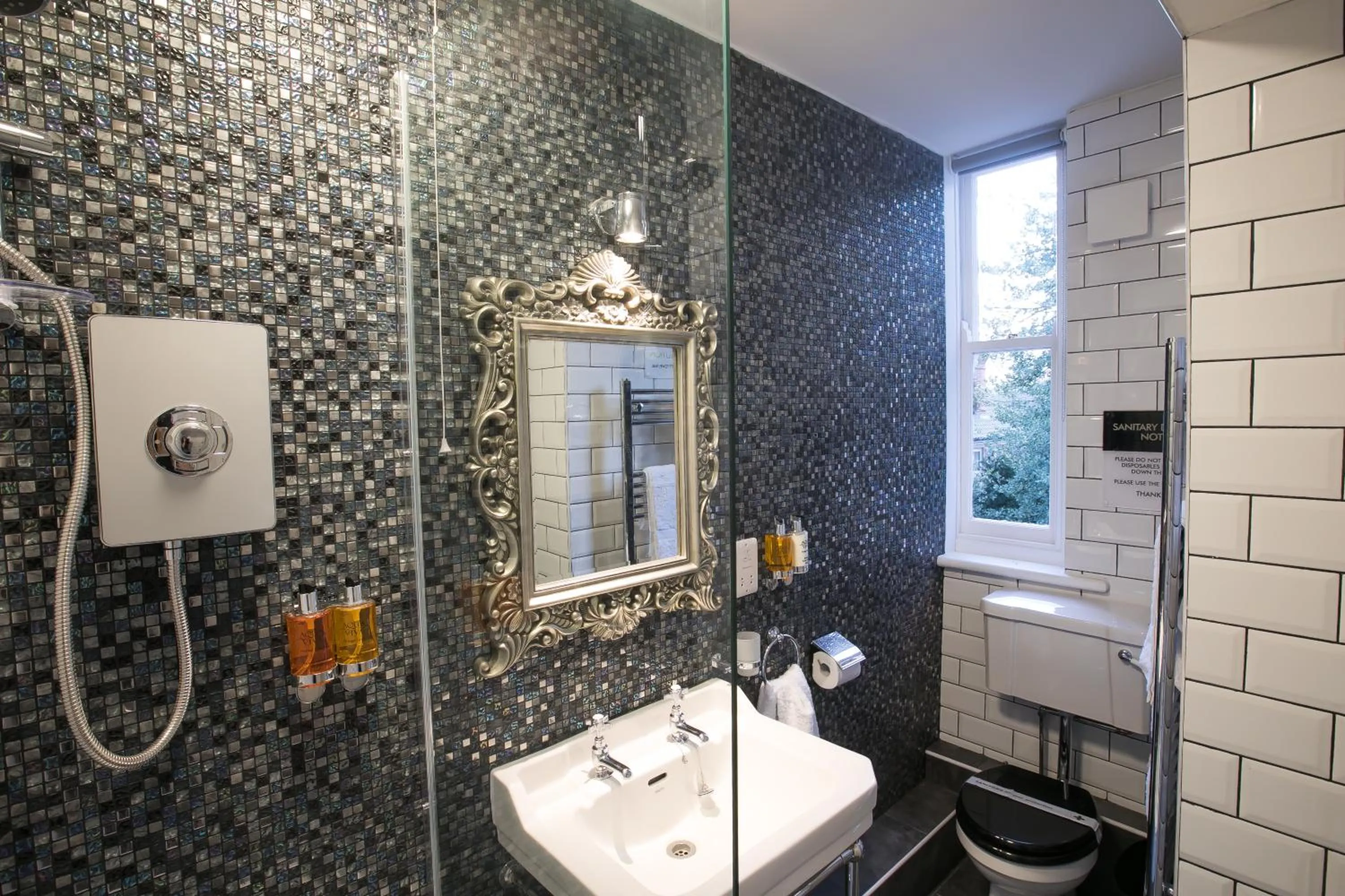 Shower in Apartments at Number 10 The Abbey