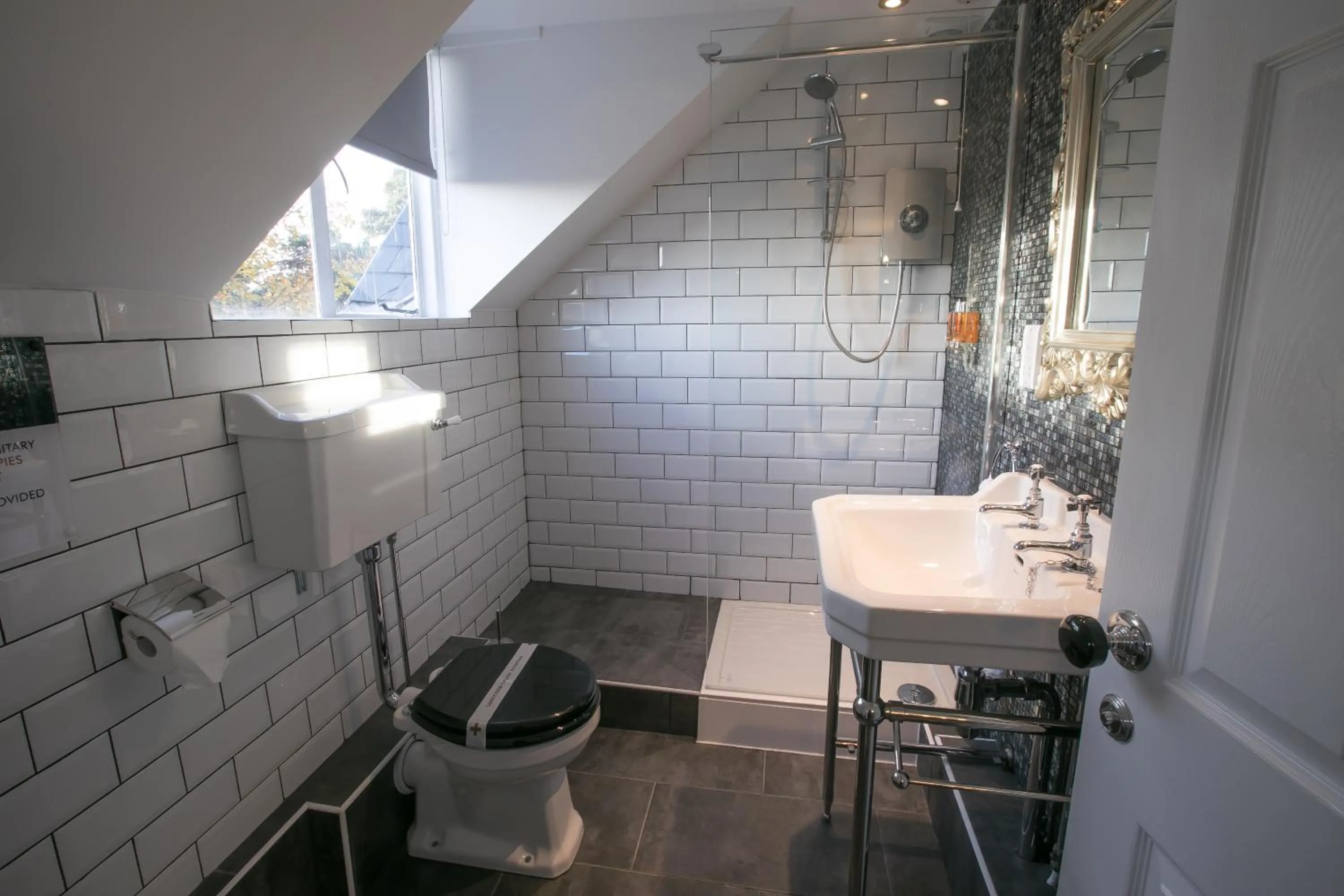 Shower in Apartments at Number 10 The Abbey