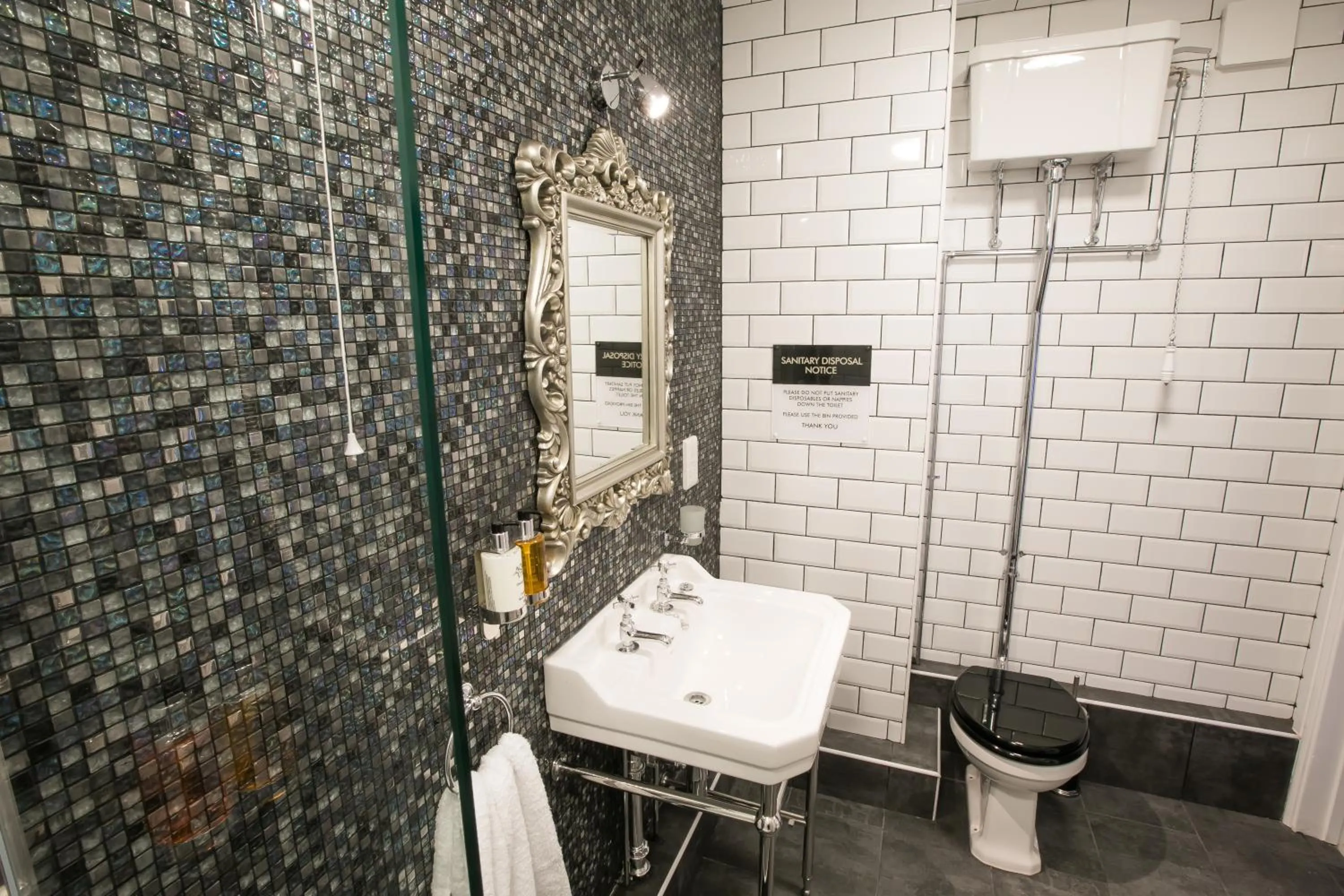 Shower in Apartments at Number 10 The Abbey