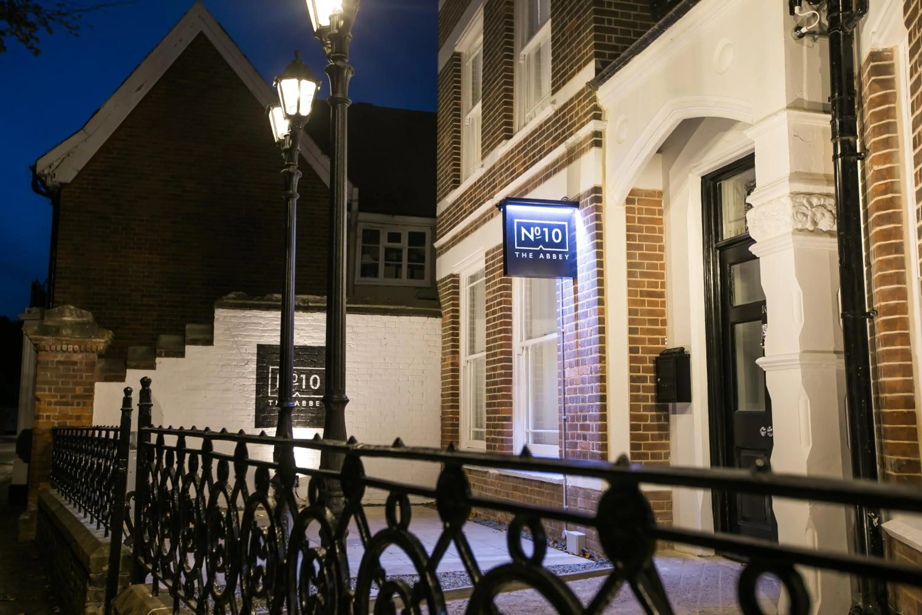 Property building in Apartments at Number 10 The Abbey