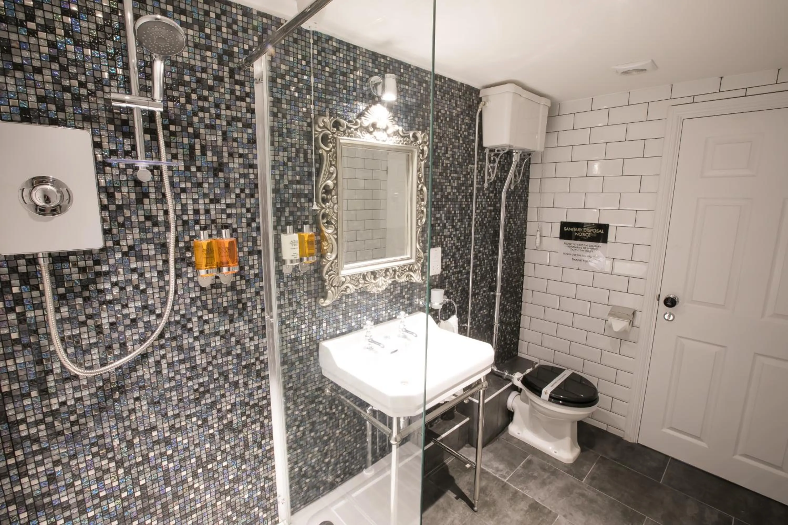 Shower in Apartments at Number 10 The Abbey