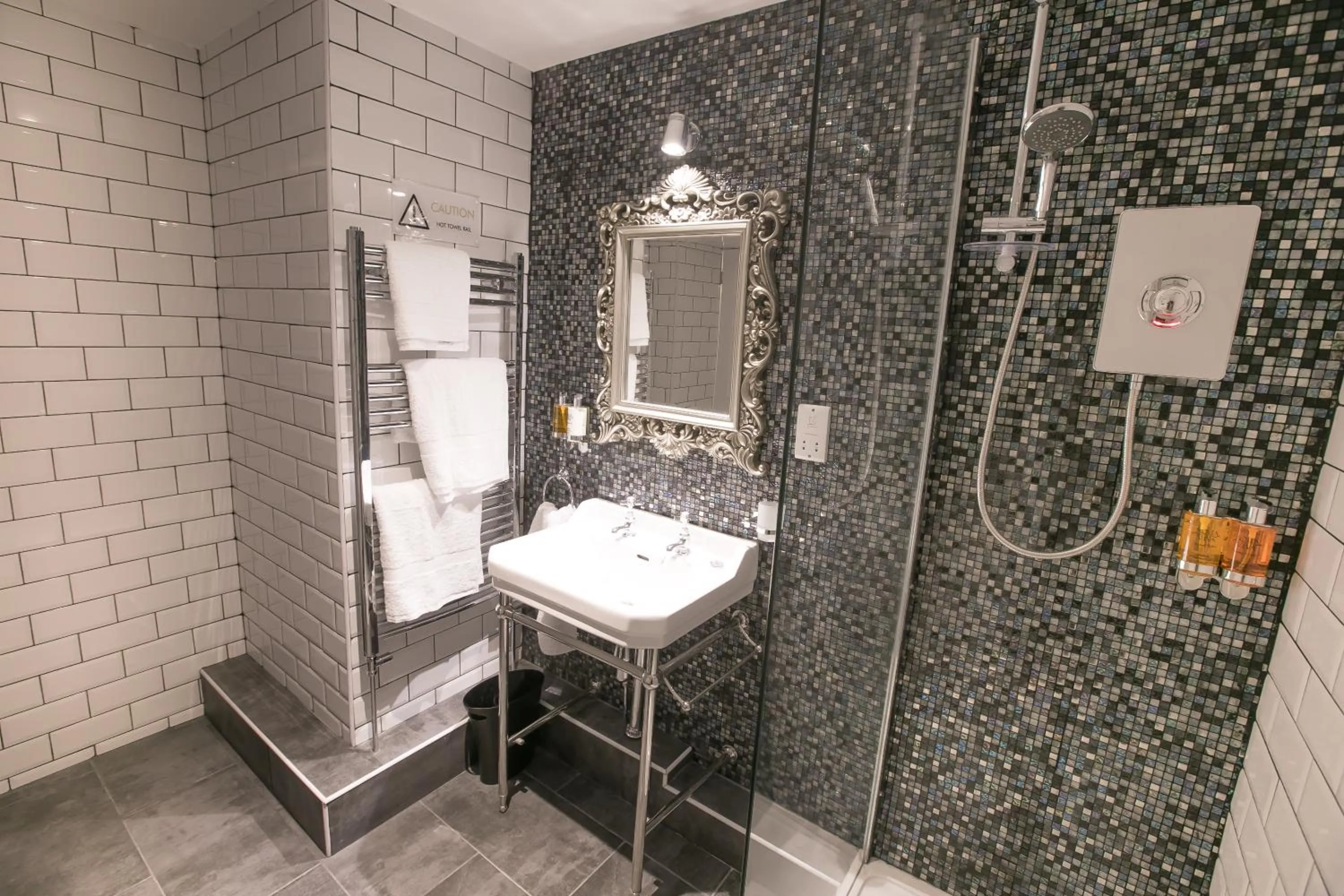 Shower in Apartments at Number 10 The Abbey