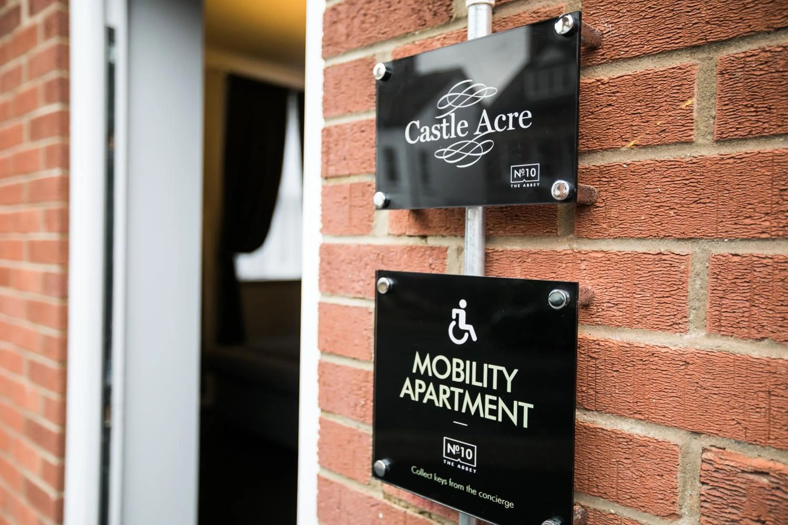 Logo/Certificate/Sign in Apartments at Number 10 The Abbey