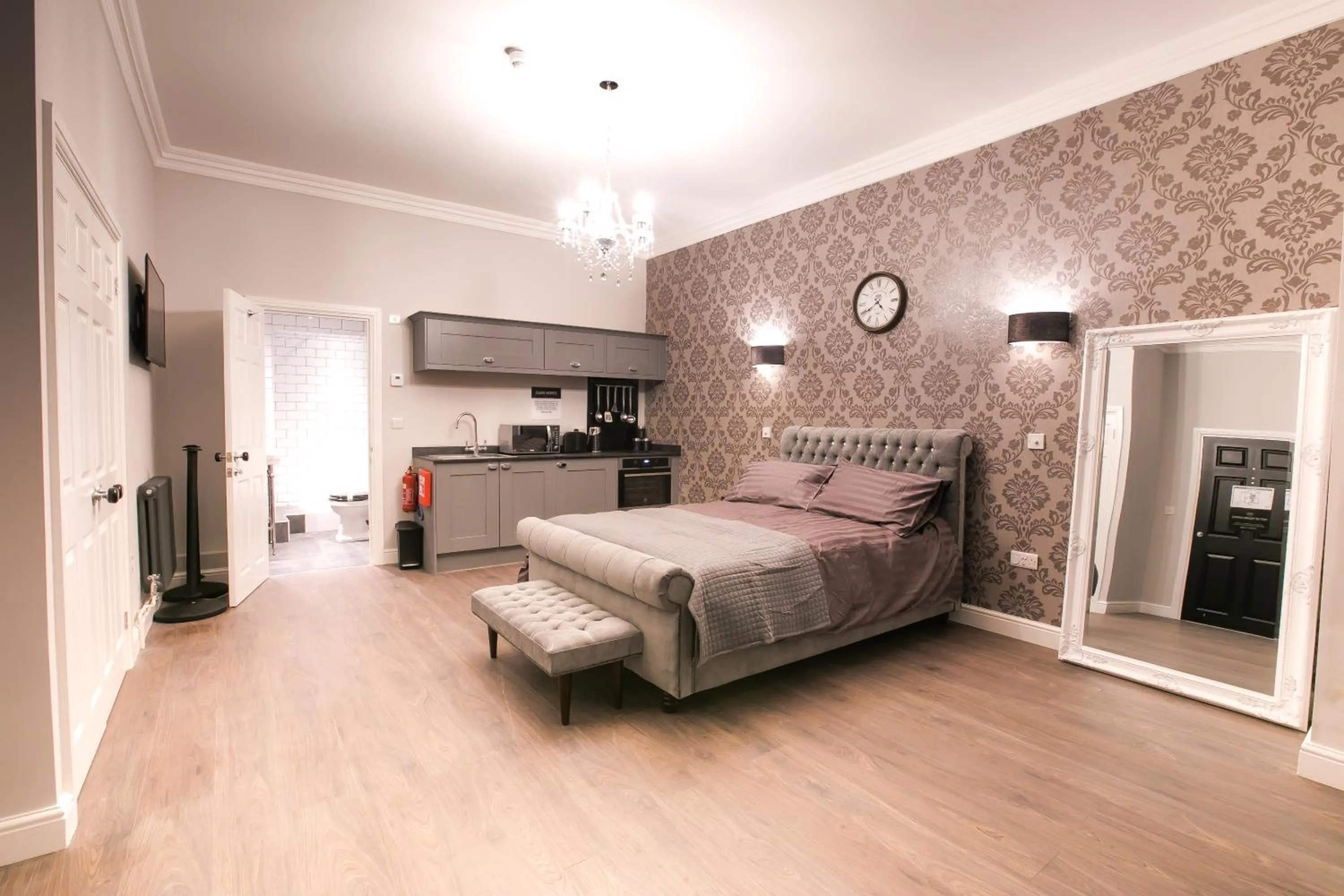 Bed in Apartments at Number 10 The Abbey