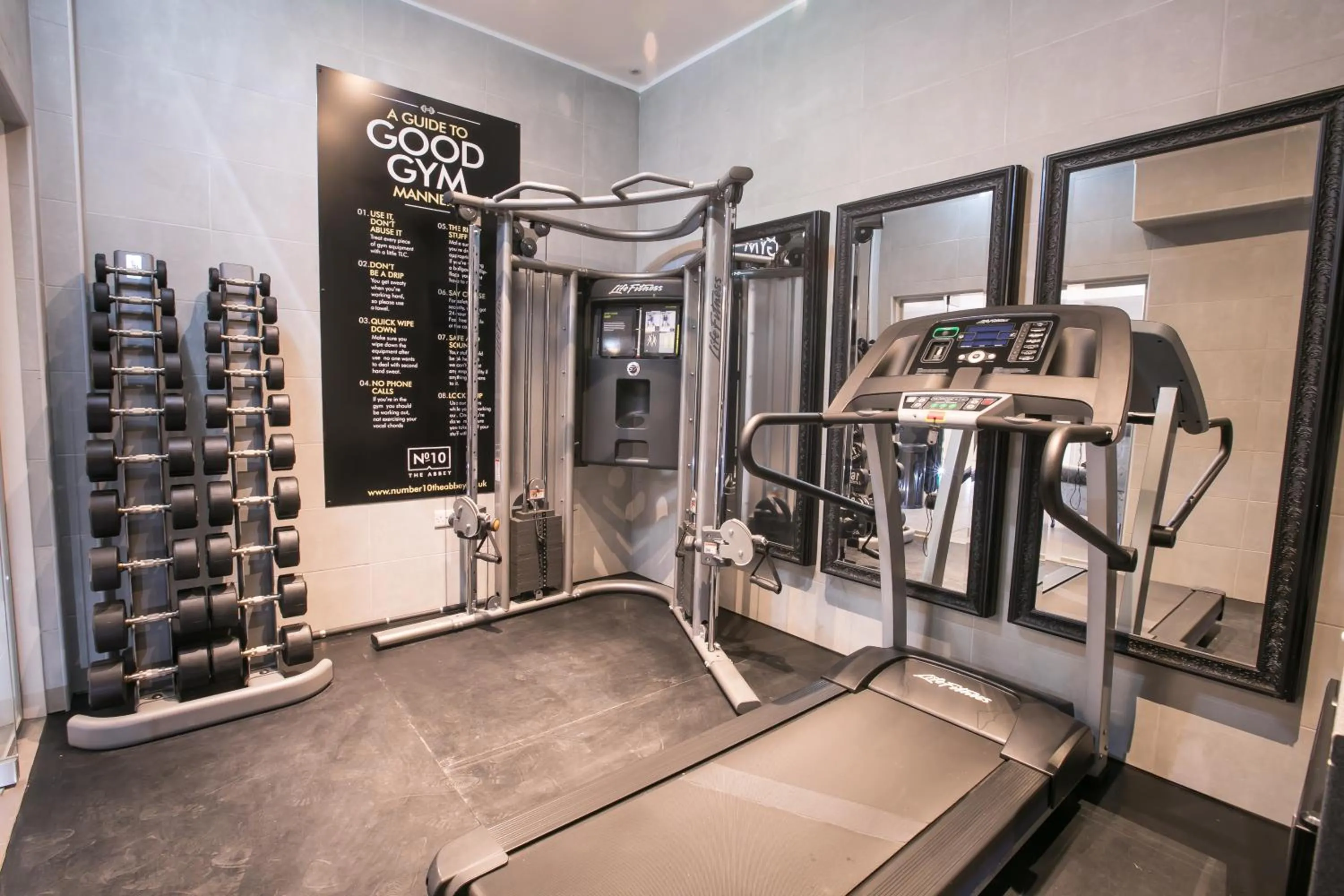 Fitness centre/facilities in Apartments at Number 10 The Abbey