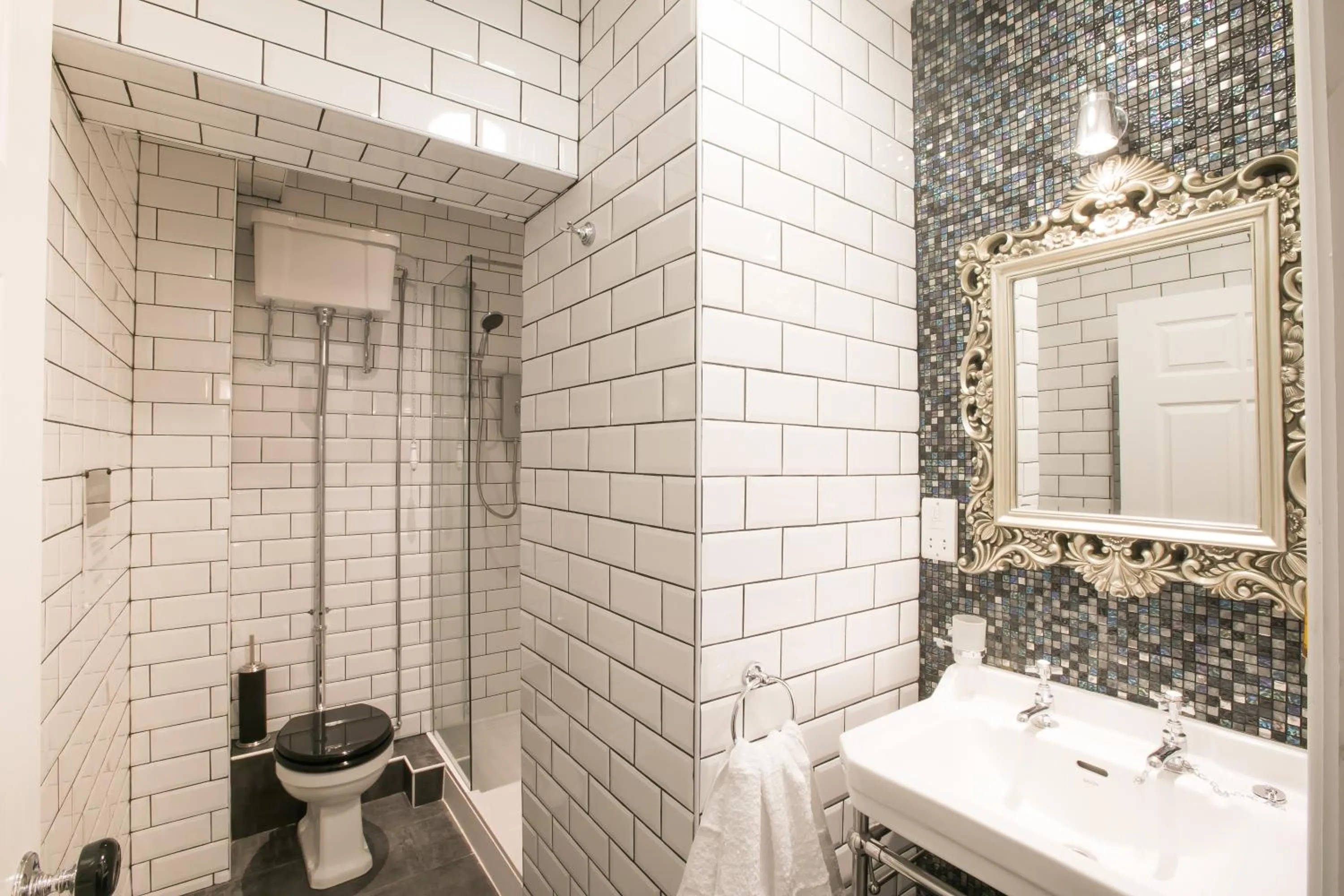 Shower in Apartments at Number 10 The Abbey