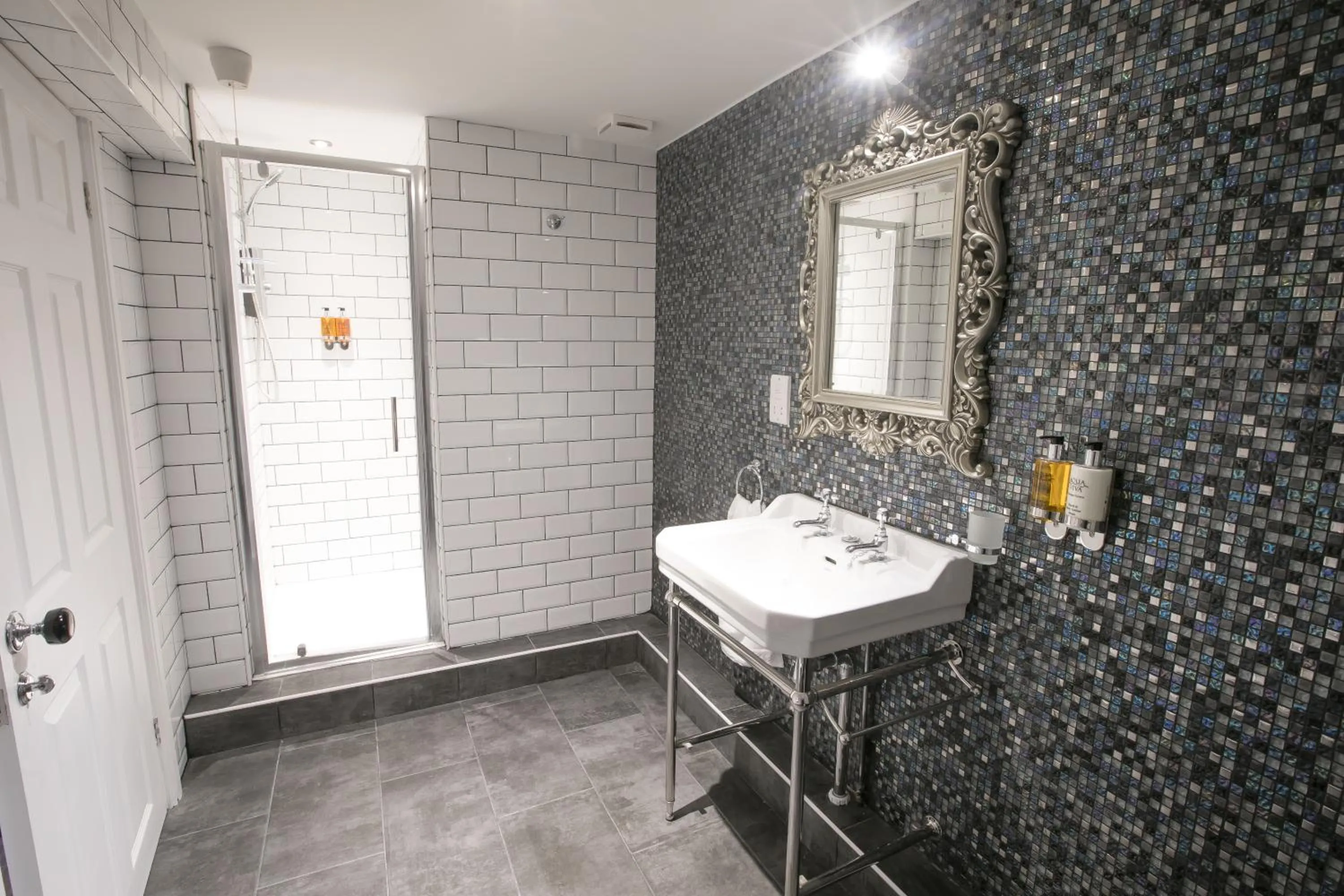 Shower in Apartments at Number 10 The Abbey